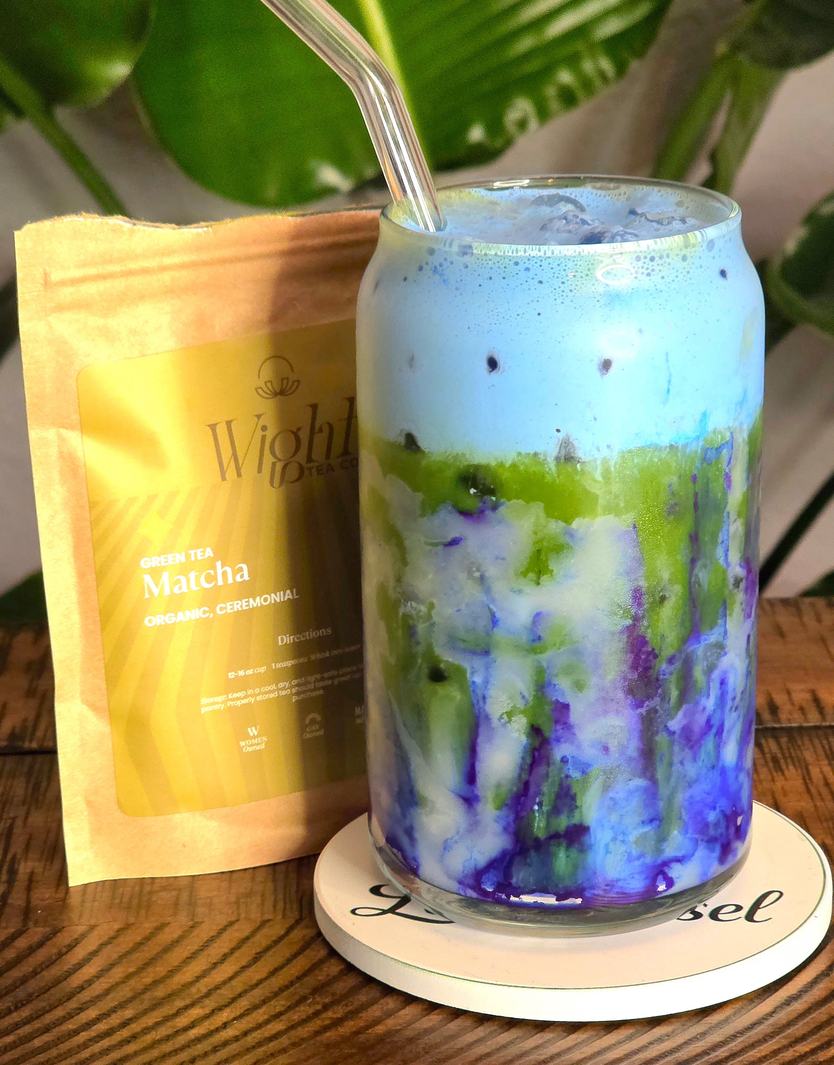 Blue Coconut Matcha Latte | Organic Ceremonial Matcha