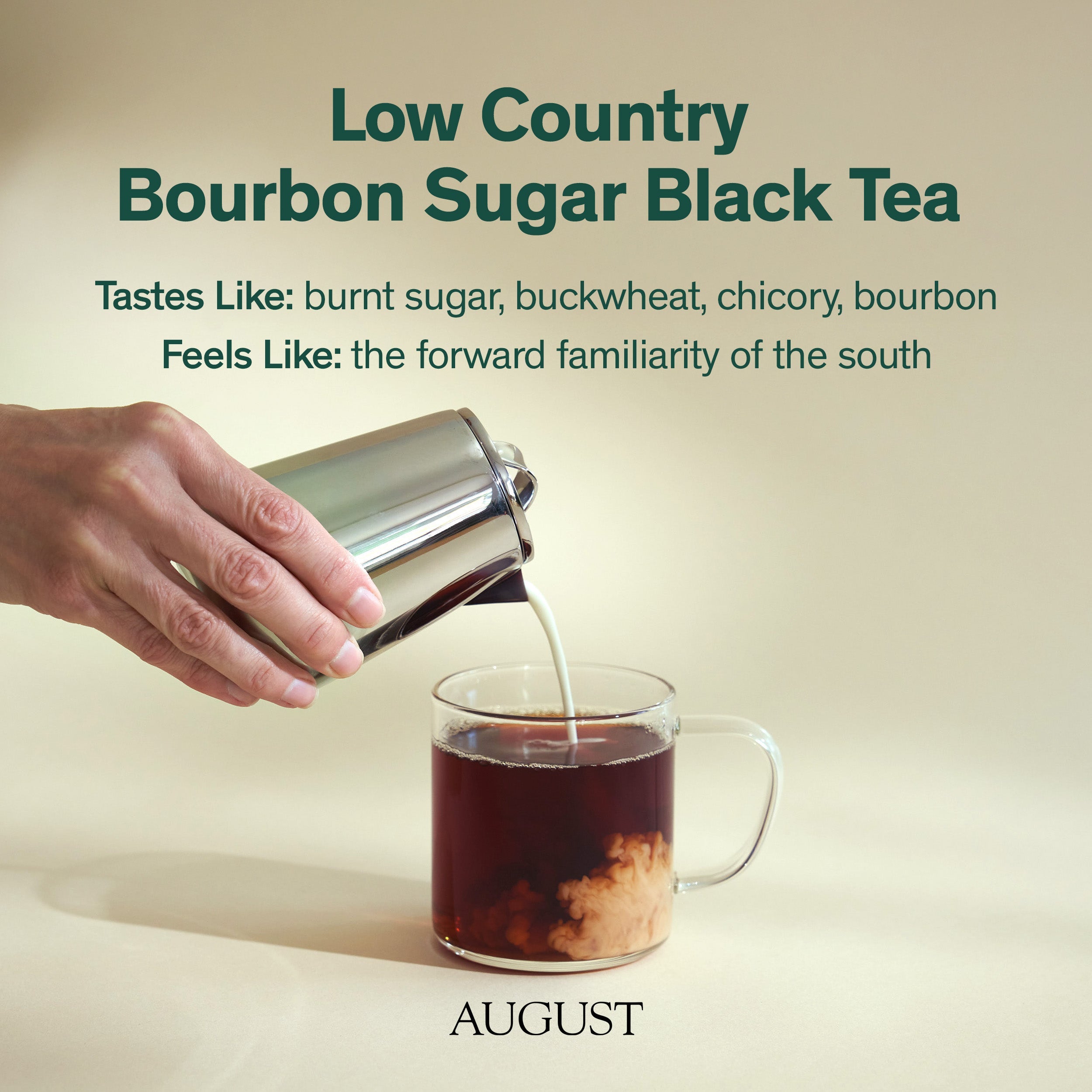 Low Country · Bourbon Sugar Black Tea | August Uncommon Tea