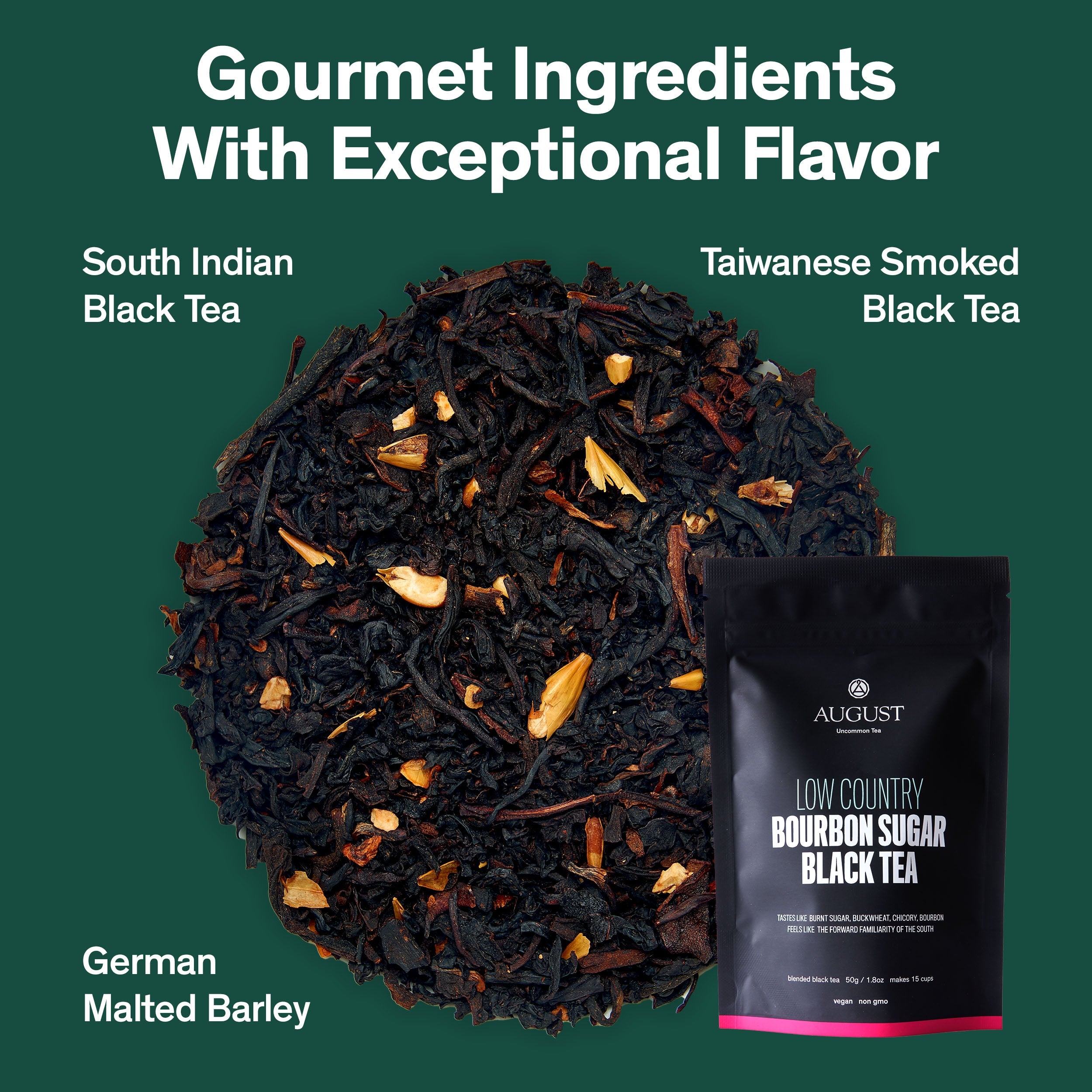 Low Country · Bourbon Sugar Black Tea | August Uncommon Tea