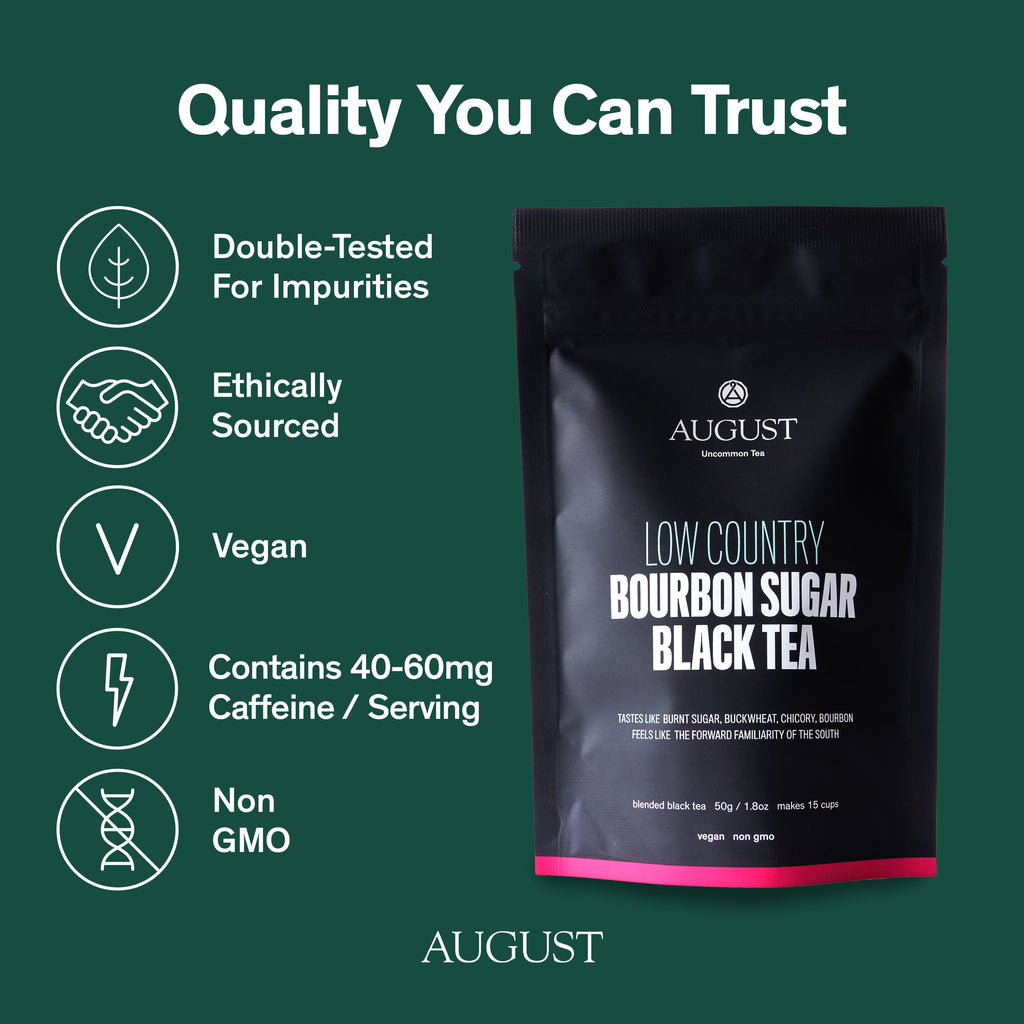 Low Country · Bourbon Sugar Black Tea | August Uncommon Tea