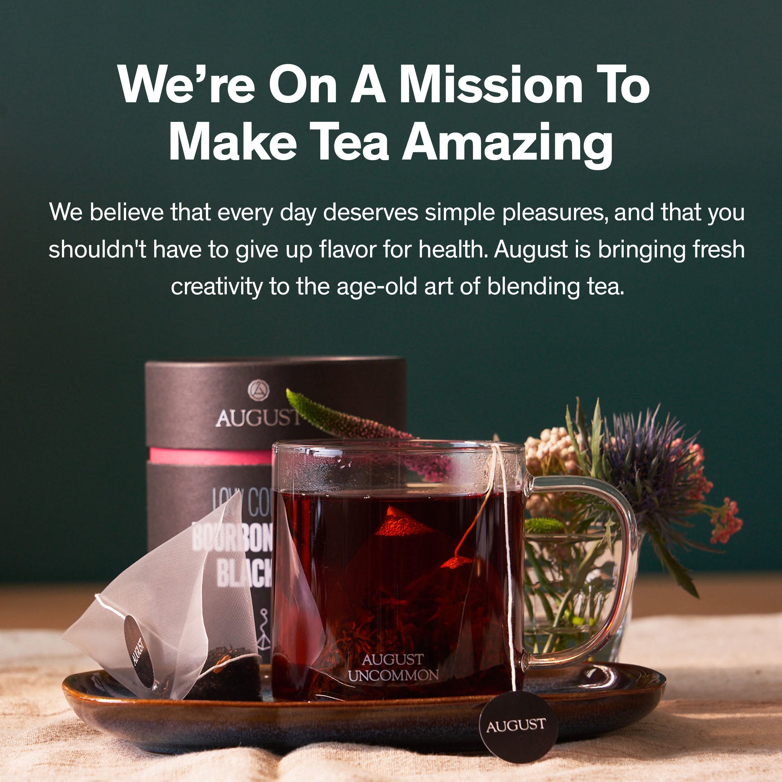 Low Country · Bourbon Sugar Black Tea | August Uncommon Tea