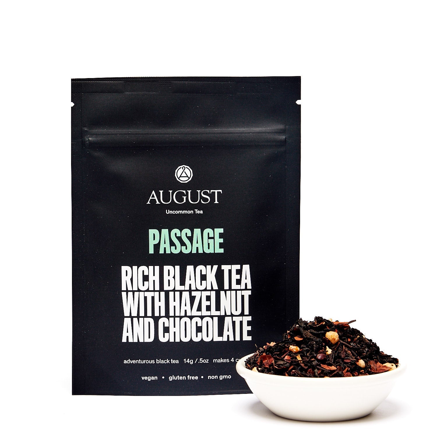 Passage · Hazelnut Chocolate Black Tea | August Uncommon Tea