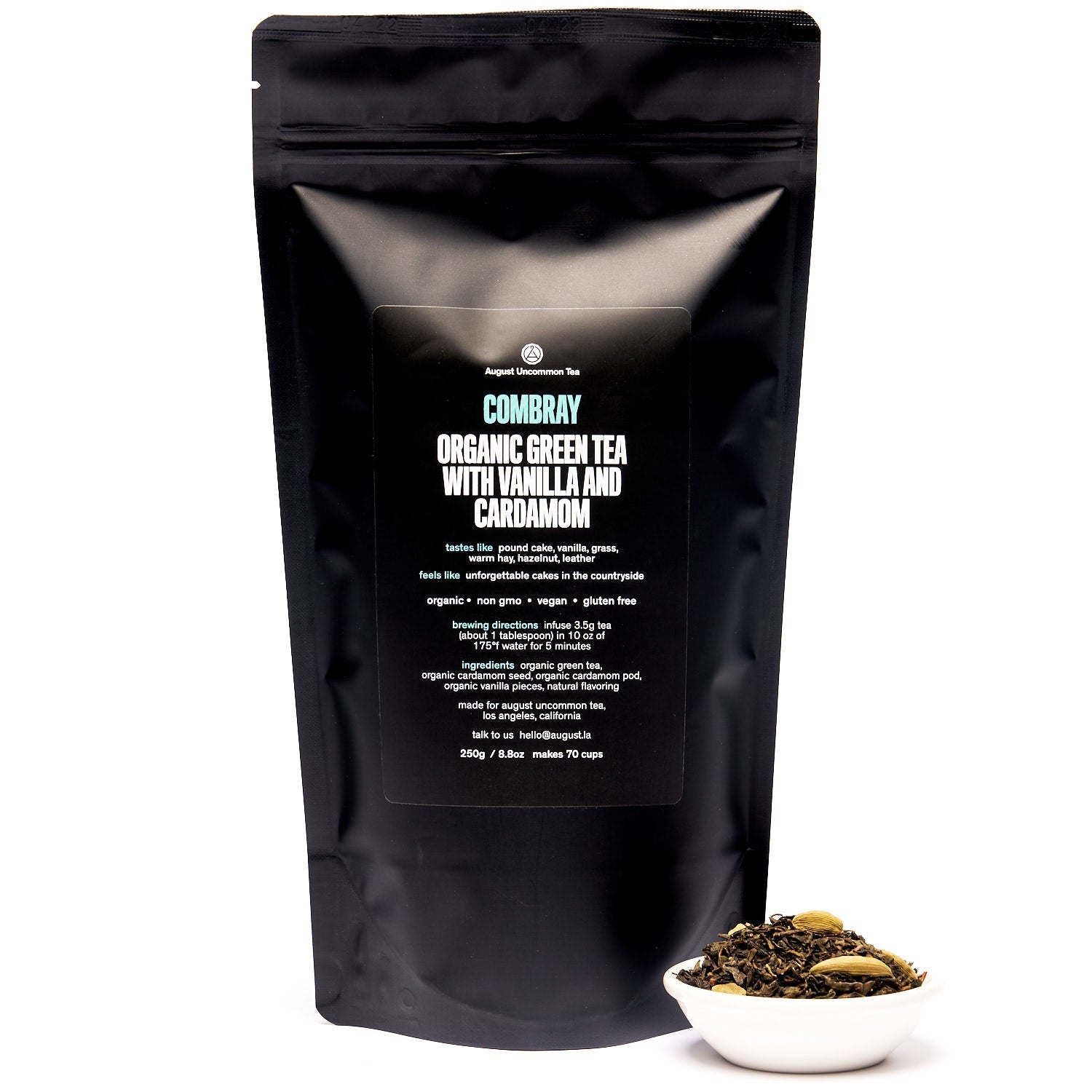 Combray · Vanilla Cardamom Green Tea | August Uncommon Tea