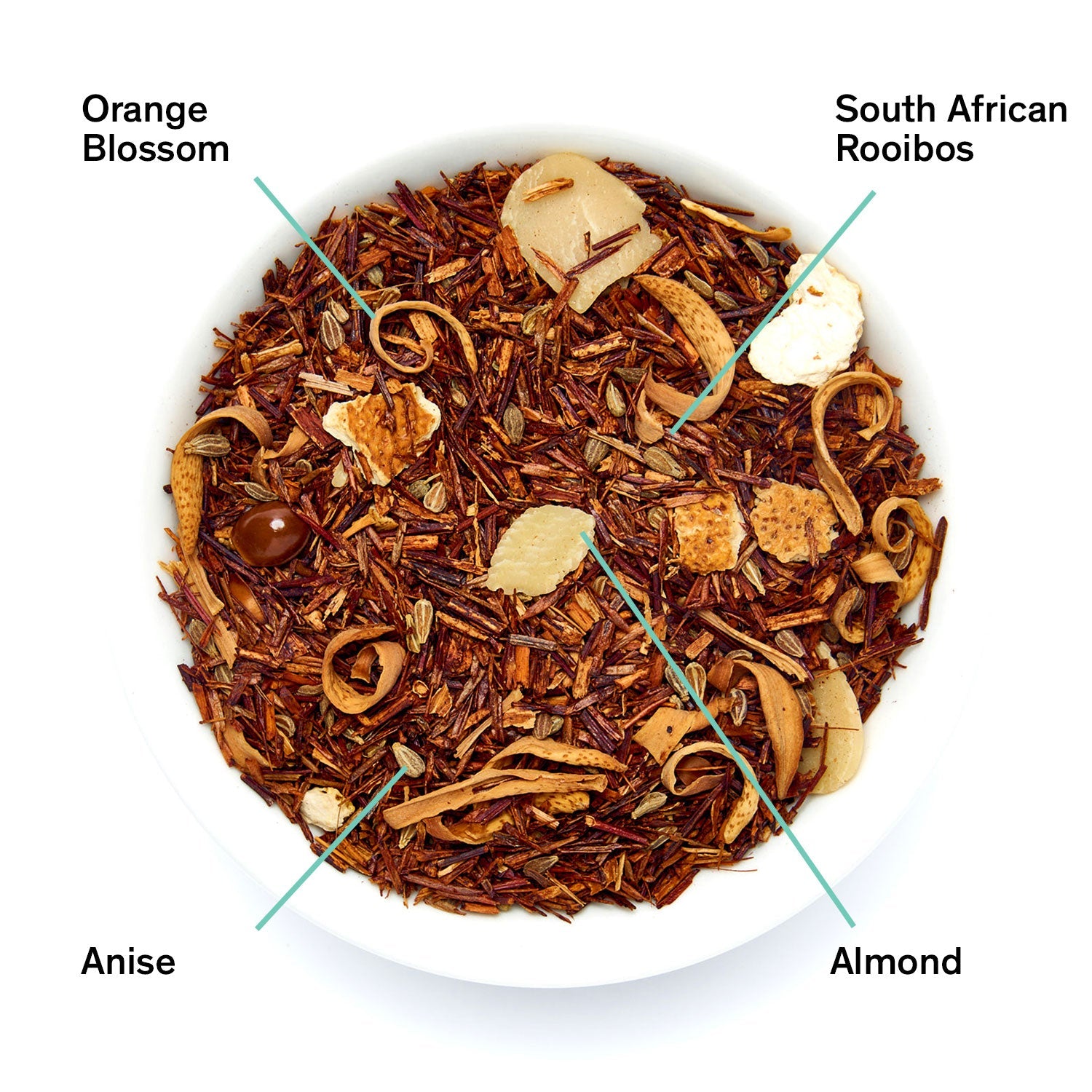 Biarritz · Orange Amaretto Rooibos (Caffeine Free) | August Uncommon Tea