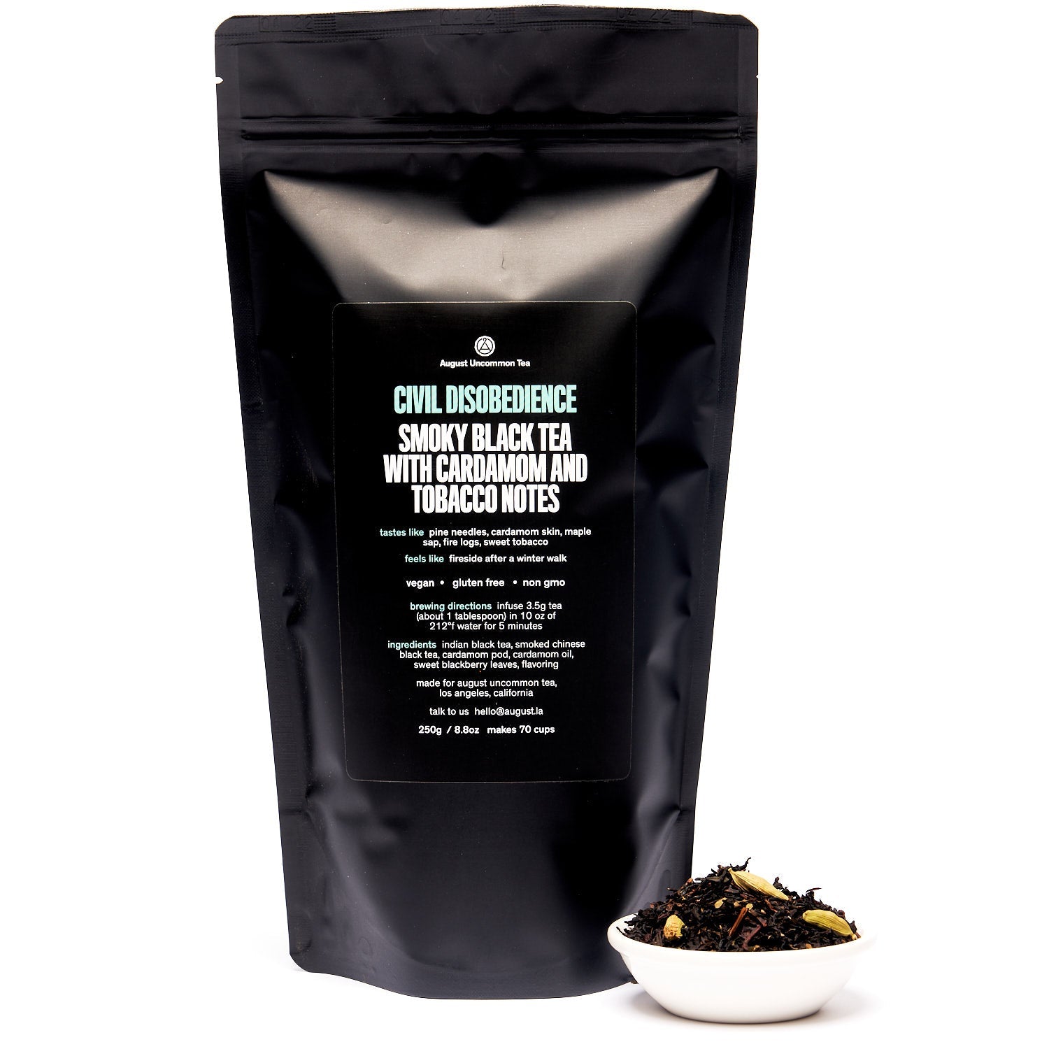 Civil Disobedience · Smoky Cardamom Black Tea | August Uncommon Tea
