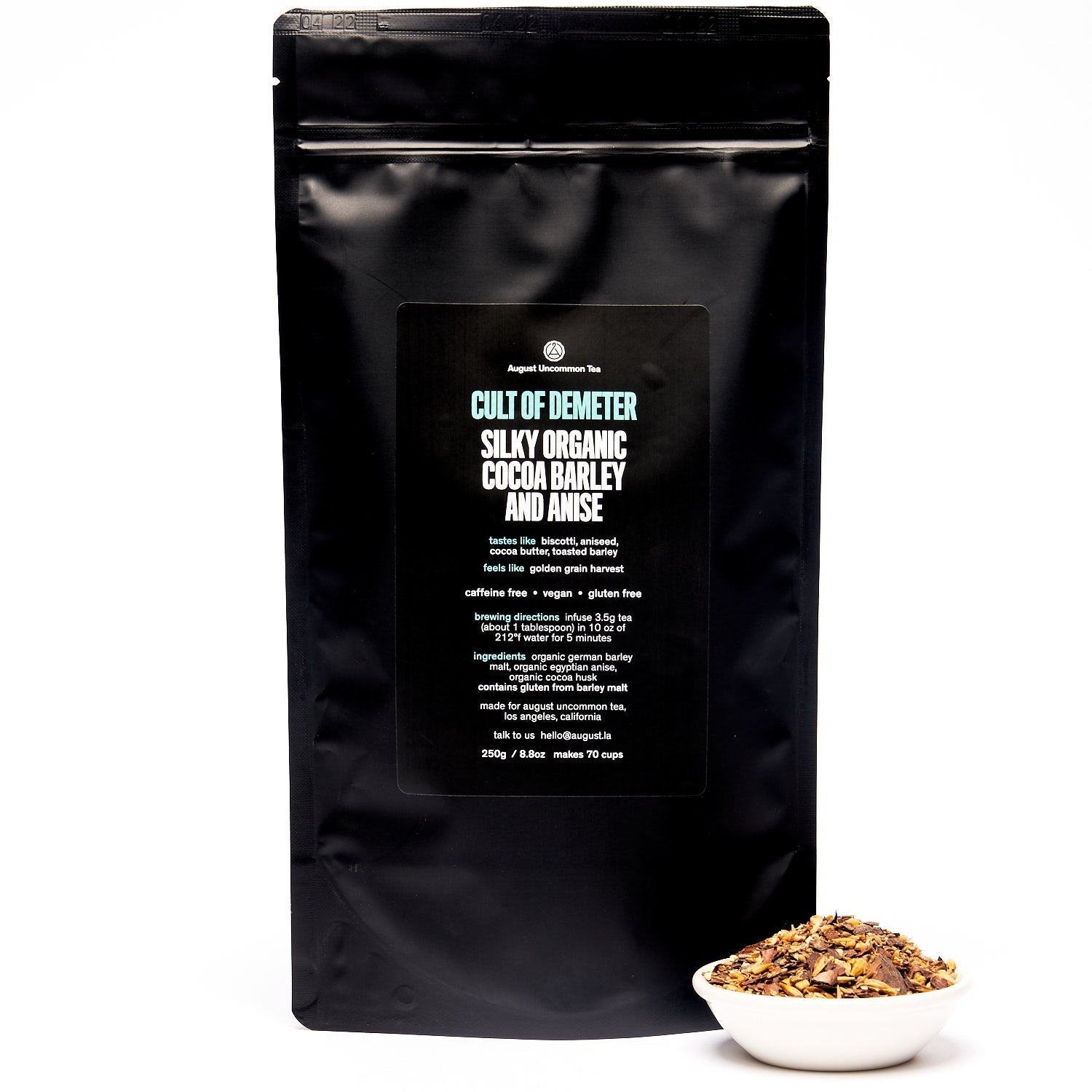 Cult of Demeter · Cocoa Anise Barley Tea (Caffeine Free) | August Uncommon Tea