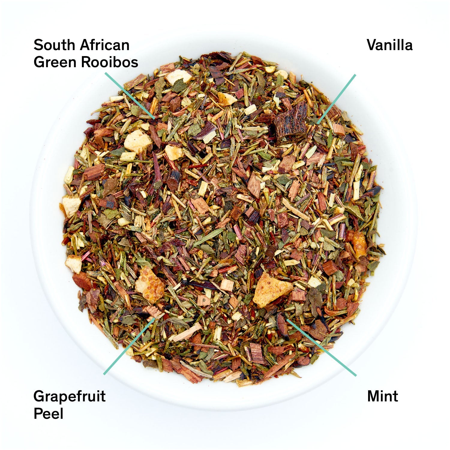 Cocteau · Vanilla Grapefruit Mint Rooibos Tea (Caffeine Free) | August Uncommon Tea