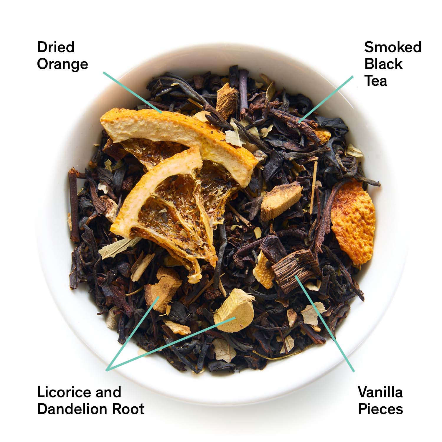 Mood Indigo · Smoky Orange Vanilla Black Tea | August Uncommon Tea