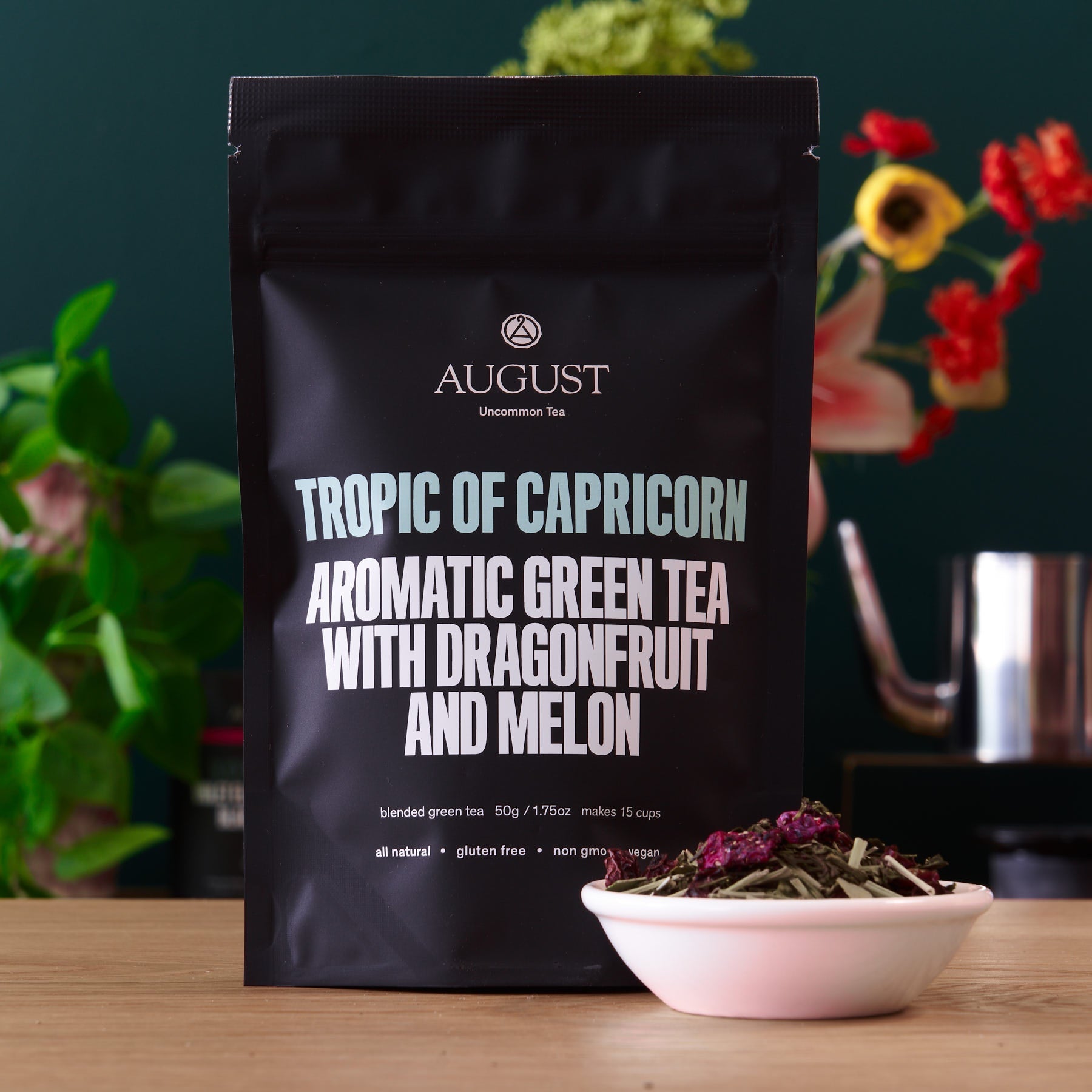 Tropic of Capricorn · Dragonfruit Melon Green Tea | August Uncommon Tea