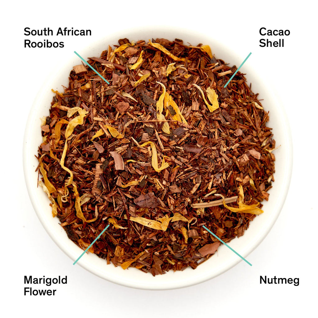 Silent Night · Chocolate Nutmeg Rooibos (Caffeine Free) | August Uncommon Tea