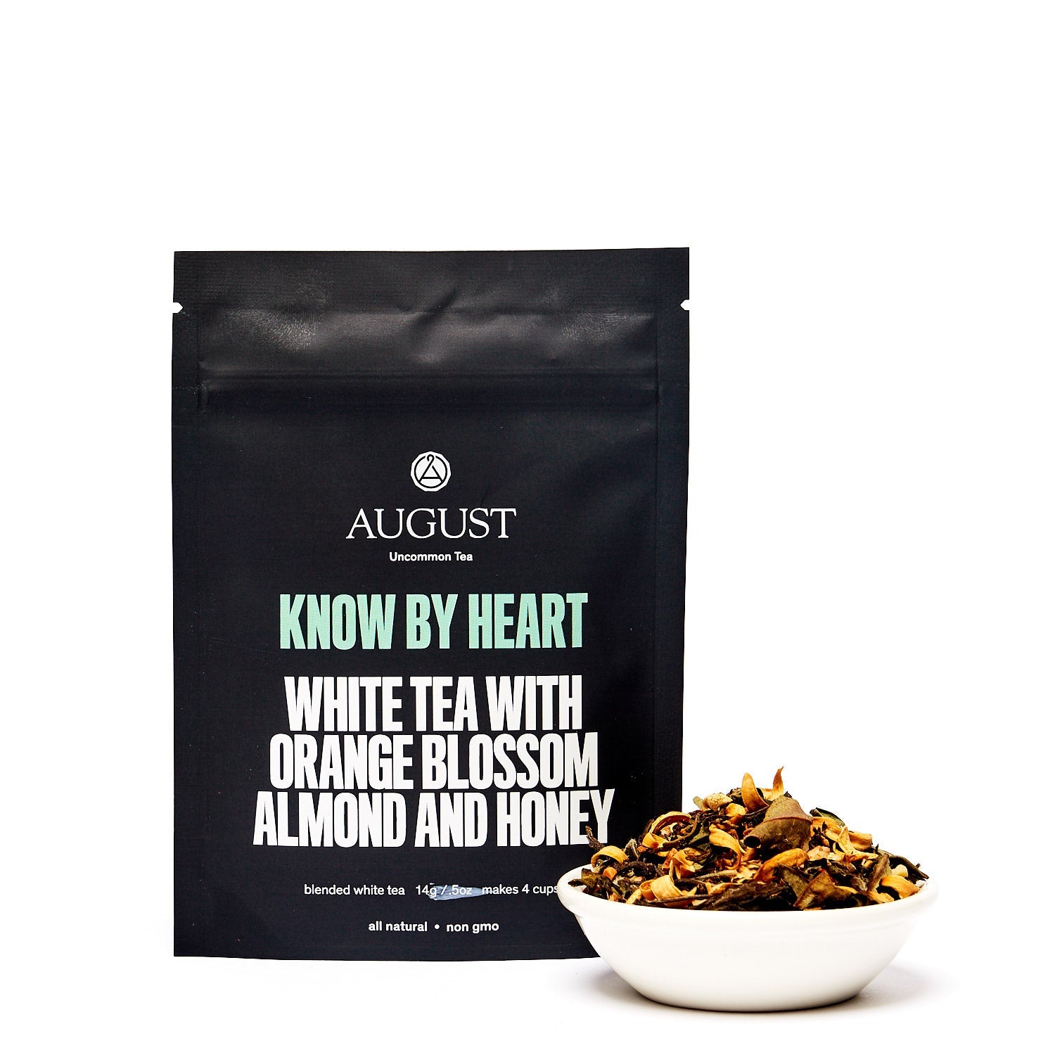 Know By Heart · Orange Blossom Almond White Tea | August Uncommon Tea