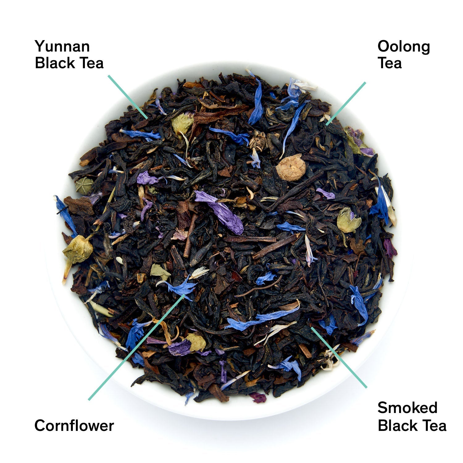 Black Metallic · Violet Elderberry Black Tea | August Uncommon Tea