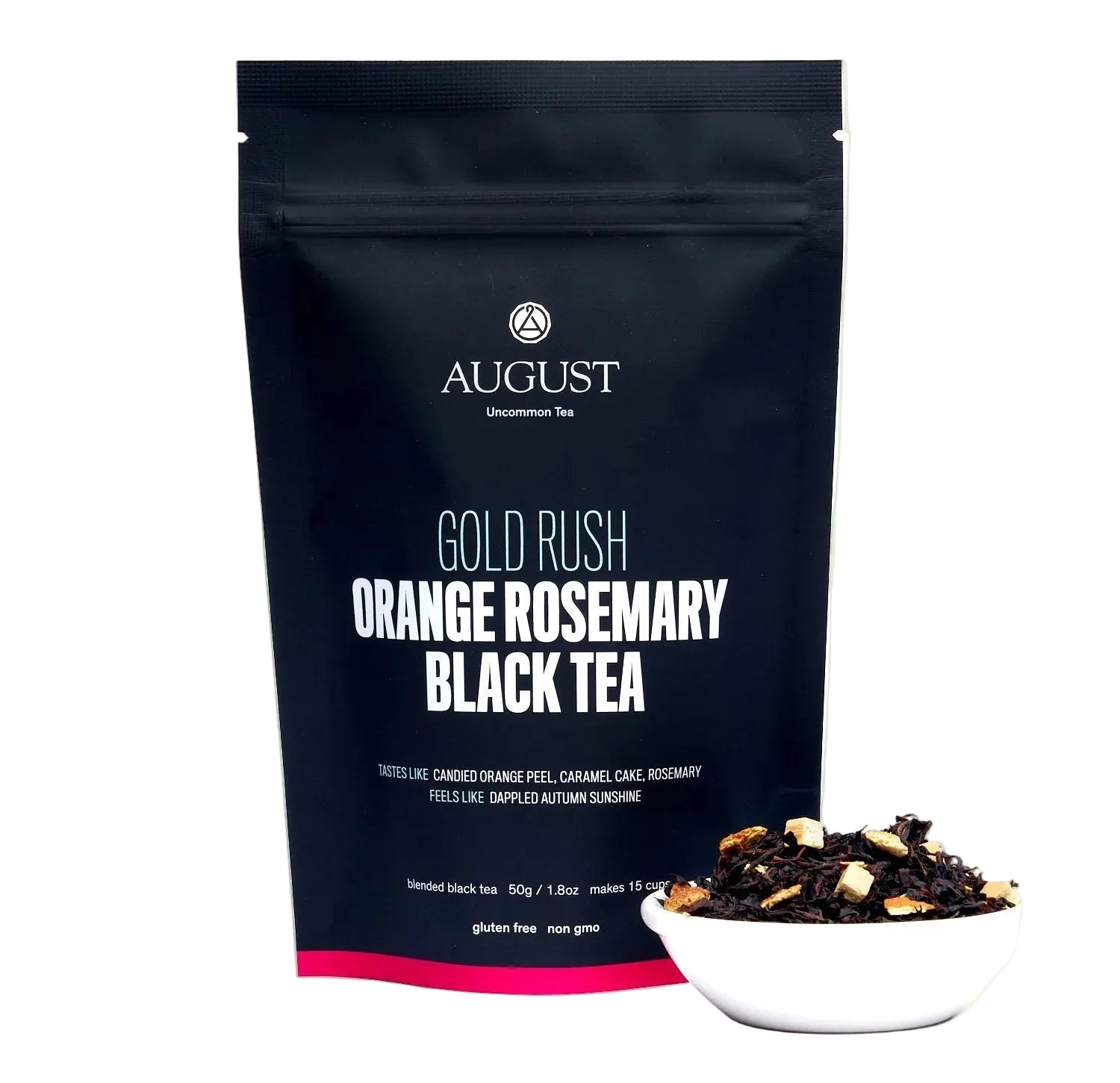 Gold Rush · Orange Rosemary Caramel Black Tea | August Uncommon Tea