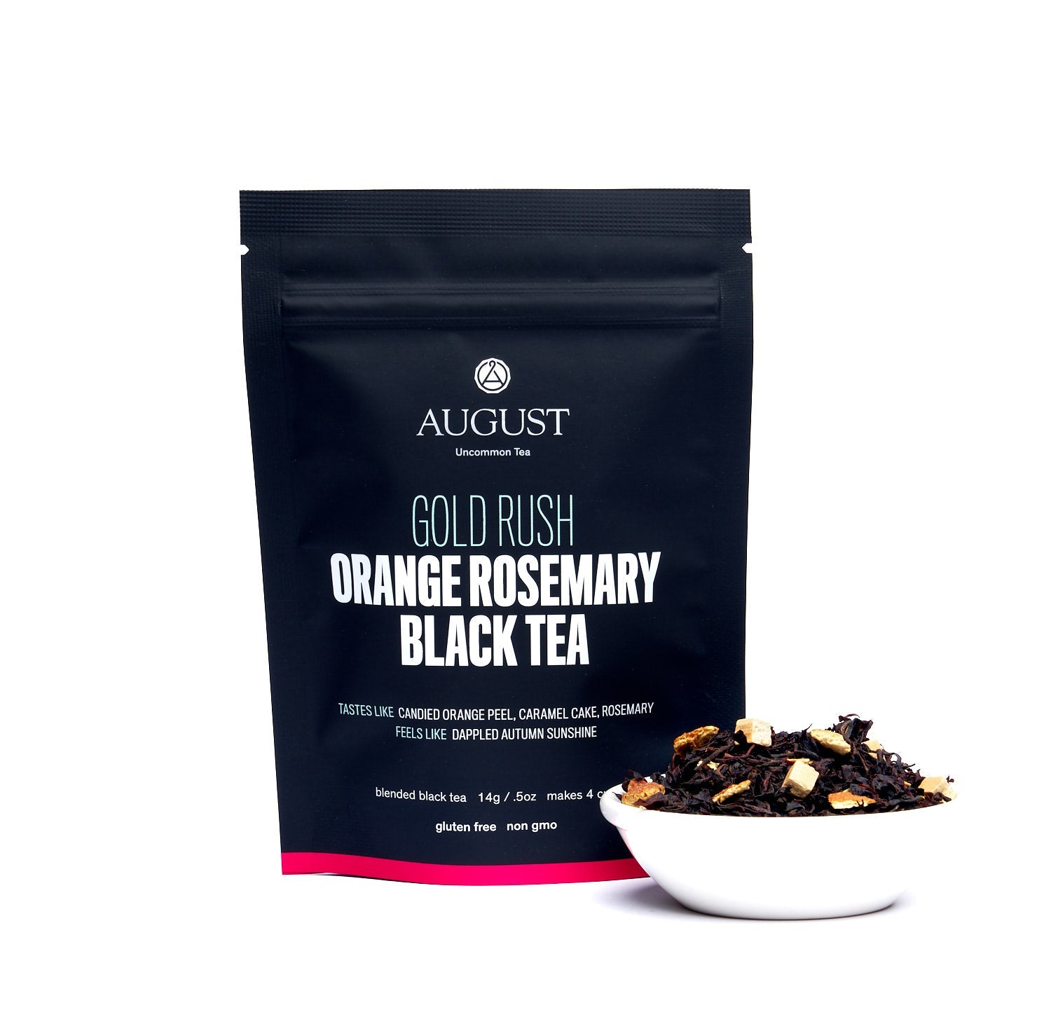 Gold Rush · Orange Rosemary Caramel Black Tea | August Uncommon Tea