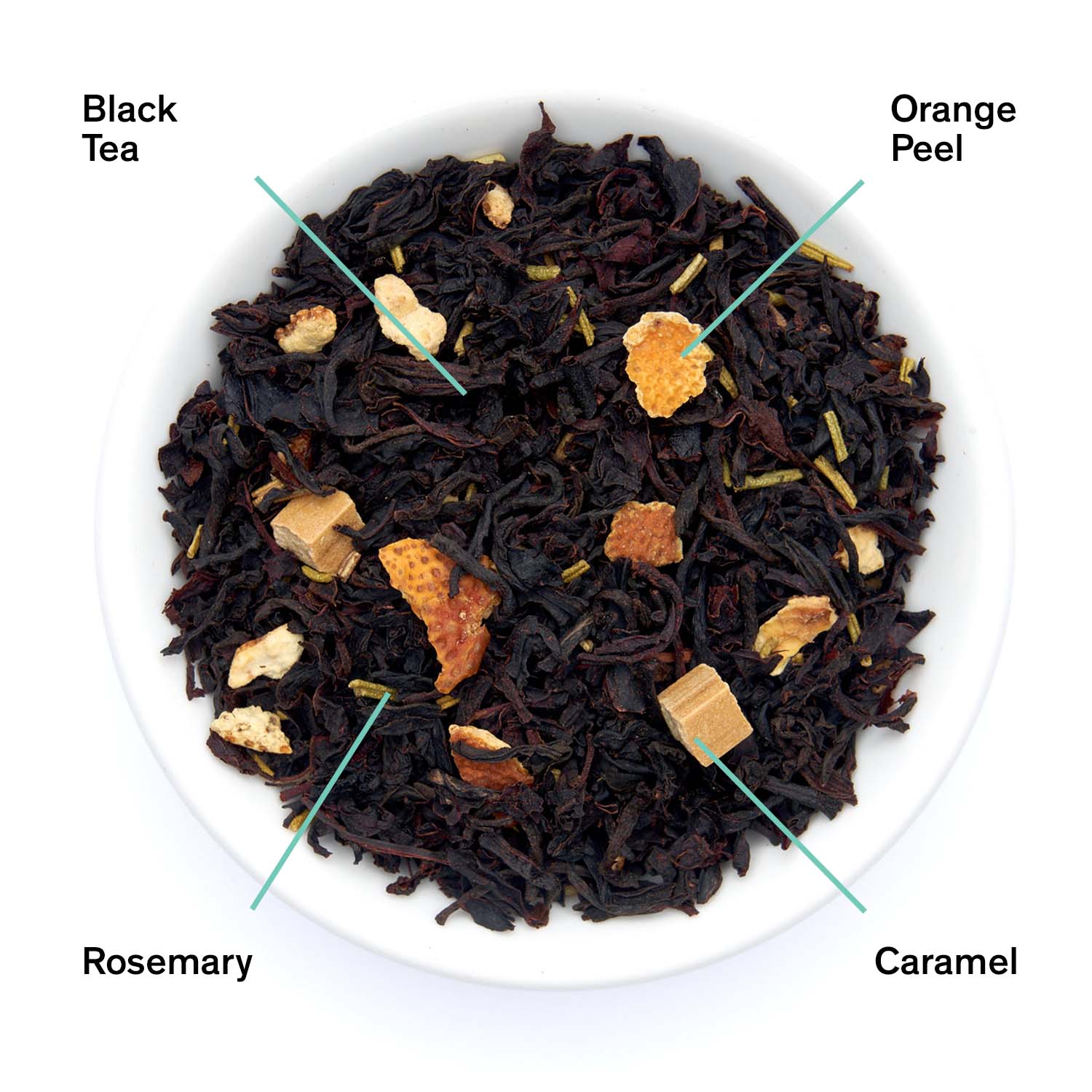 Gold Rush · Orange Rosemary Caramel Black Tea | August Uncommon Tea