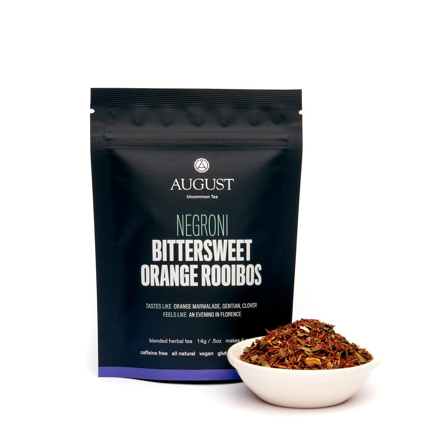 Negroni · Bittersweet Orange Rooibos (Caffeine Free) | August Uncommon Tea