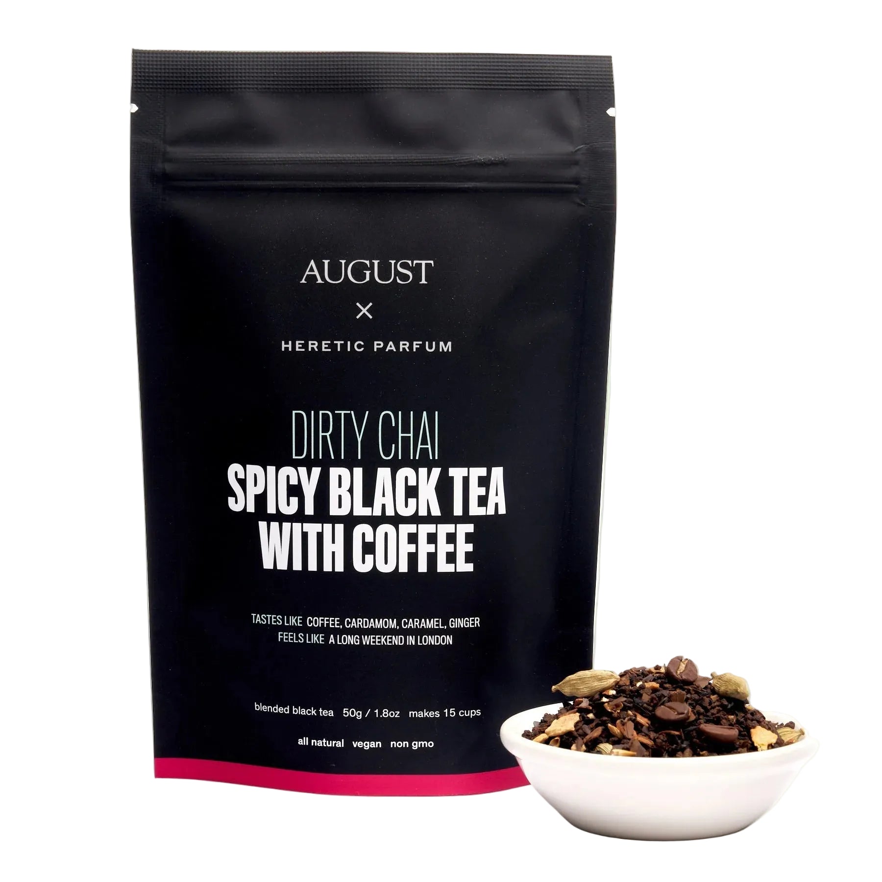 Dirty Chai · Spicy Black Tea with Coffee | August Uncommon Tea