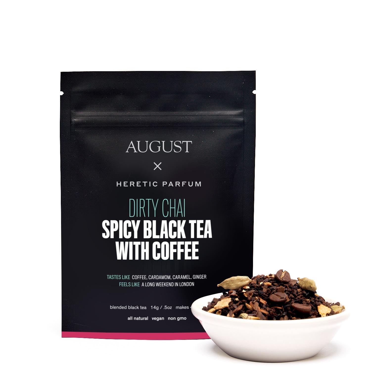 Dirty Chai · Spicy Black Tea with Coffee | August Uncommon Tea