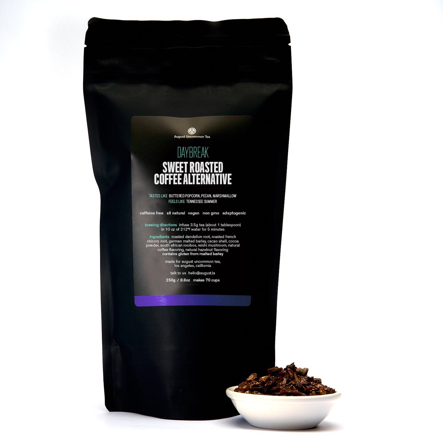 Daybreak · Sweet Roasted Coffee Alternative (Caffeine Free) | August Uncommon Tea