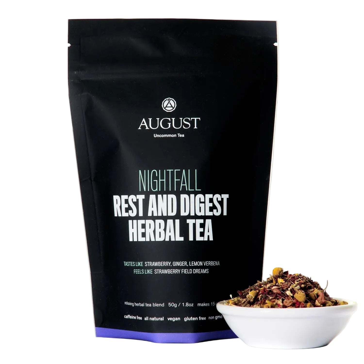 Nightfall · Rest & Digest Herbal Tea | August Uncommon Tea