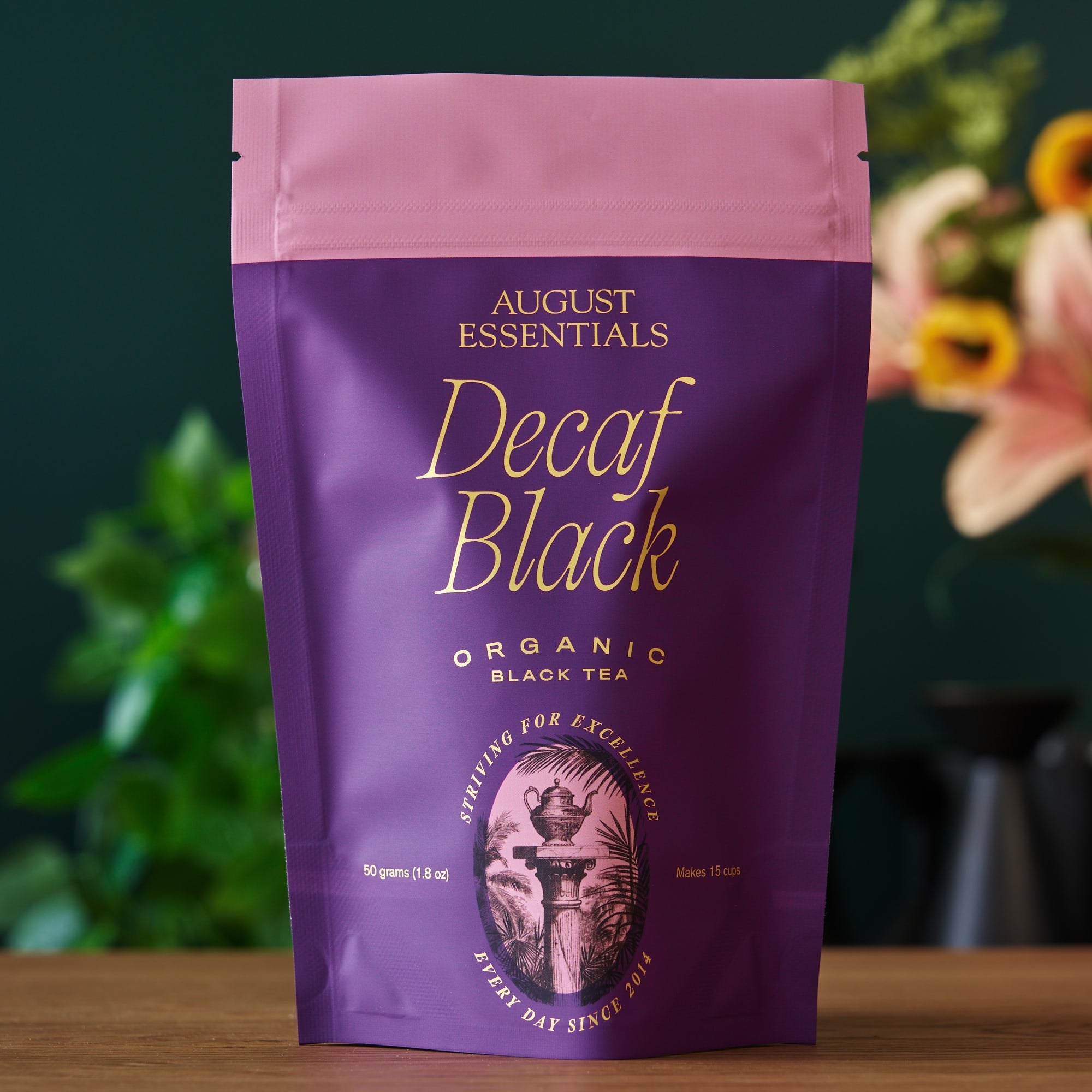Essentials Decaf Black · Black Tea (Caffeine Free) | August Uncommon Tea