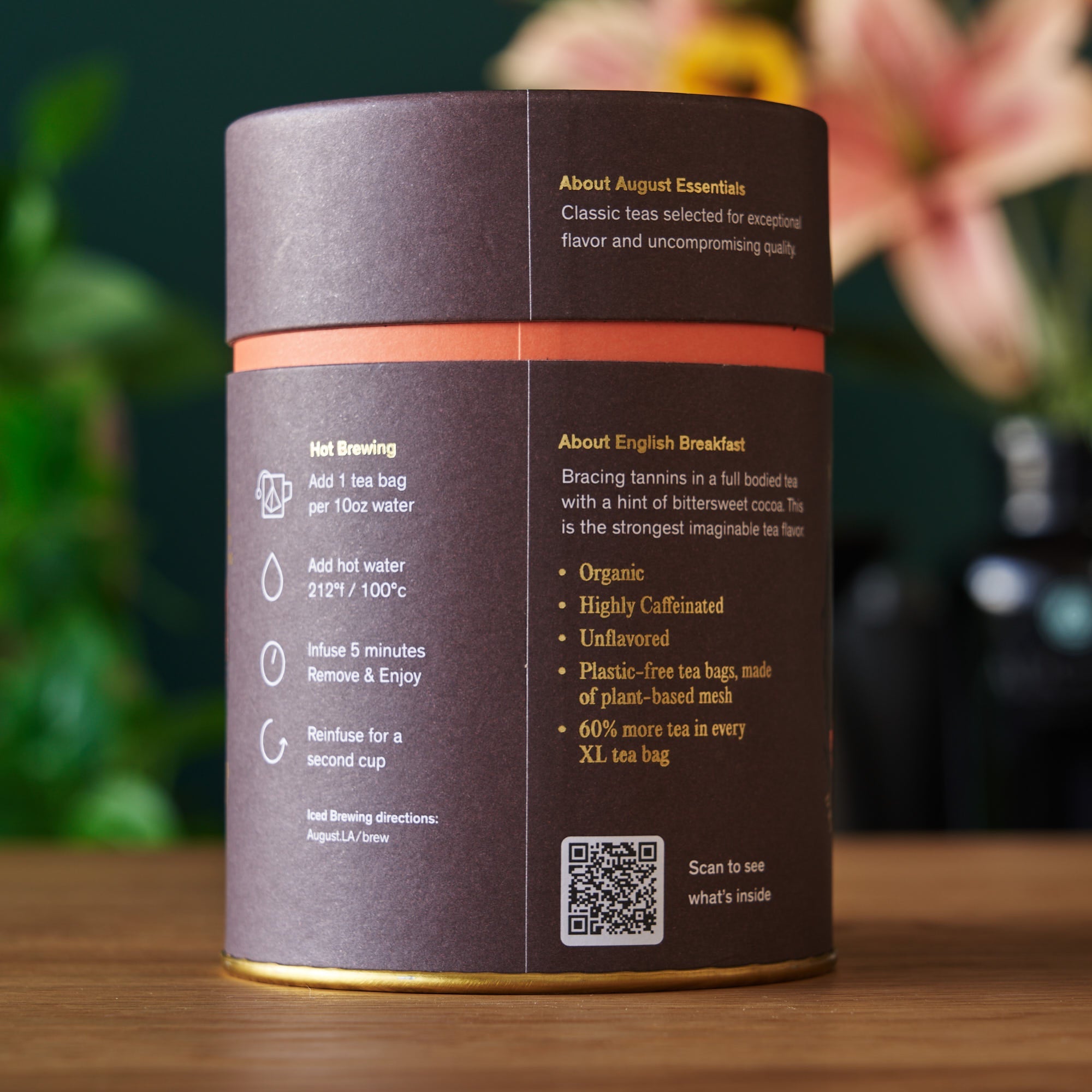 Essentials English Breakfast · Black Tea Bags | August Uncommon Tea