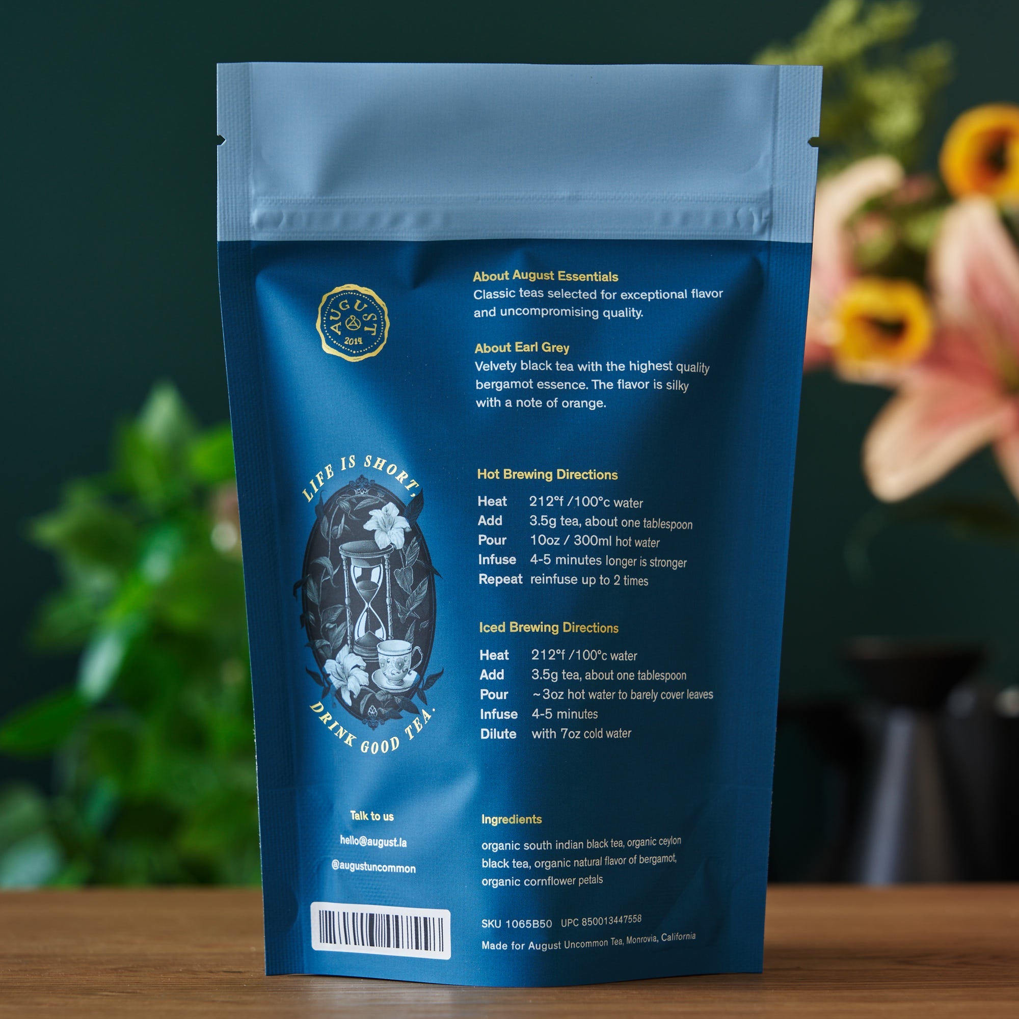 Essentials Earl Grey · Black Tea | August Uncommon Tea