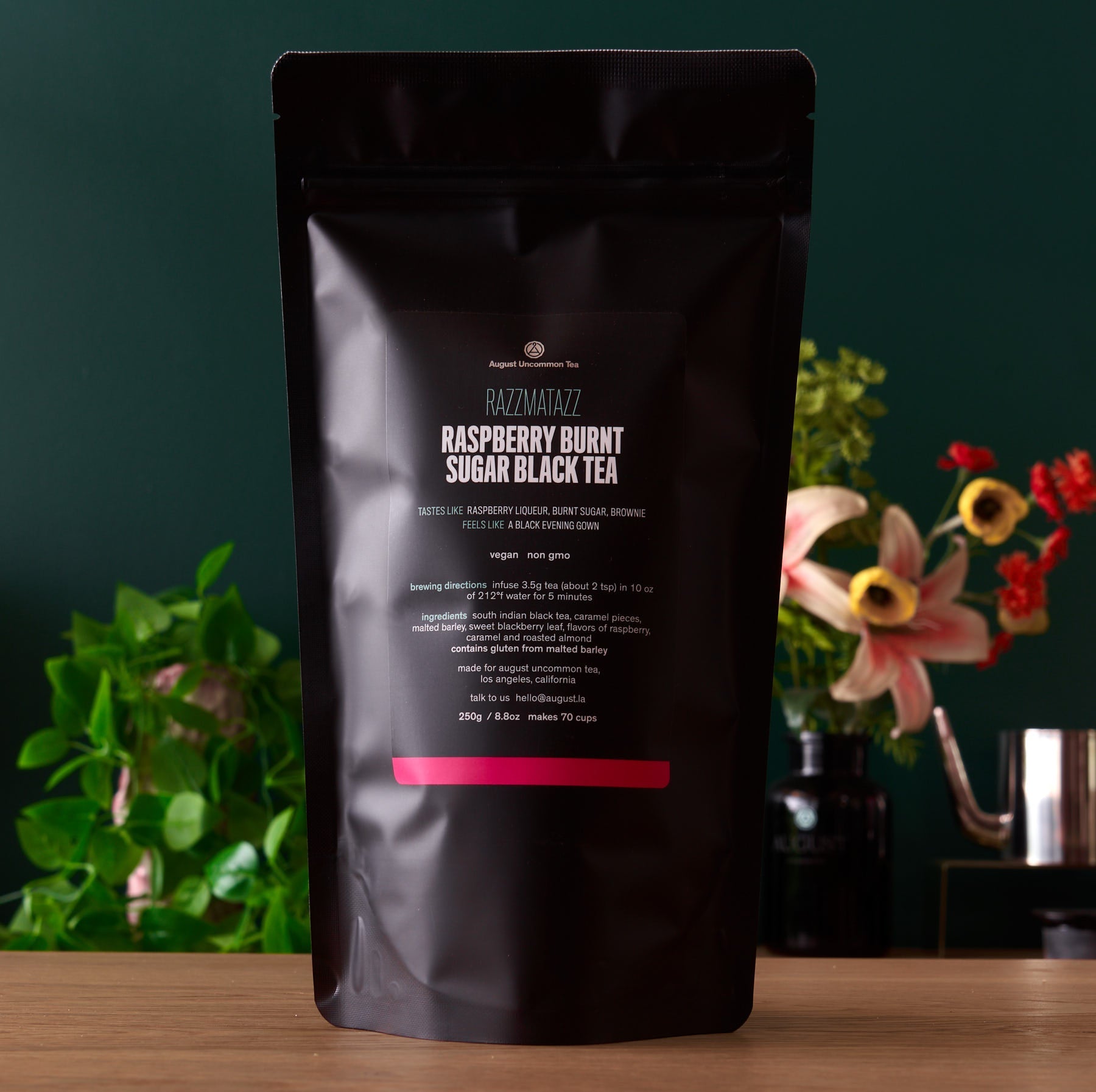 Razzmatazz · Raspberry Burnt Sugar Black Tea | August Uncommon Tea