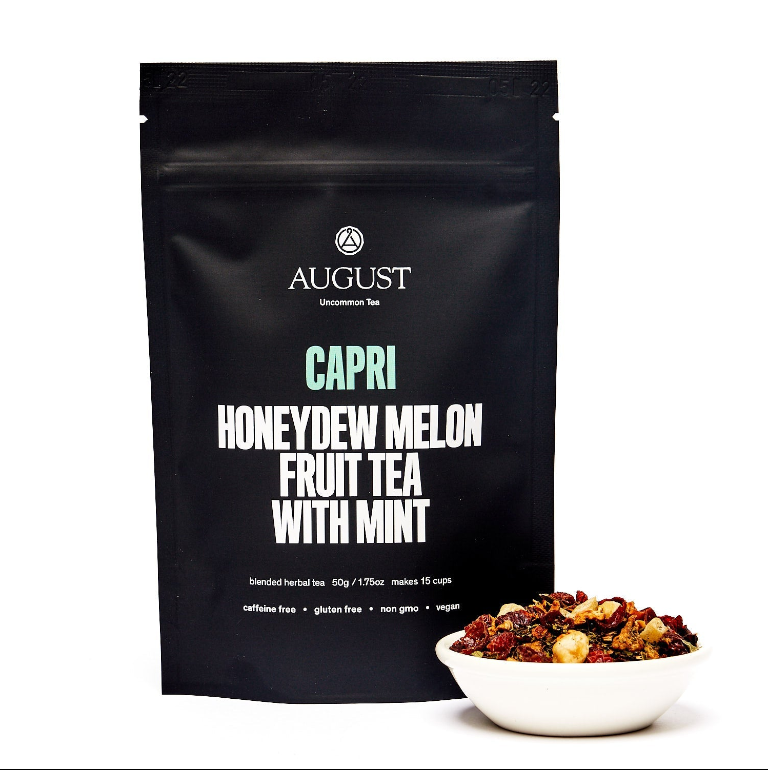 Capri · Honeydew Melon Mint (Caffeine Free) | August Uncommon Tea