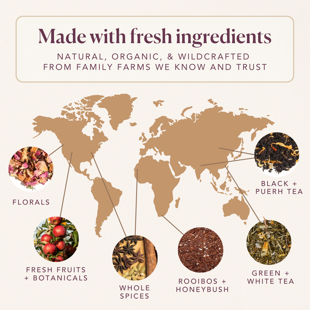 Afternoon High Tea · White Tea Blend | Plum Deluxe Tea