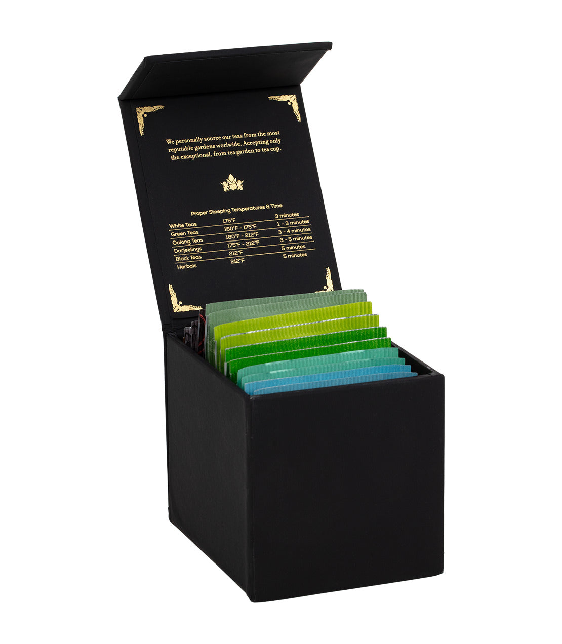 Harney Heritage · Organic Teabag Sampler Black Box | Harney & Sons