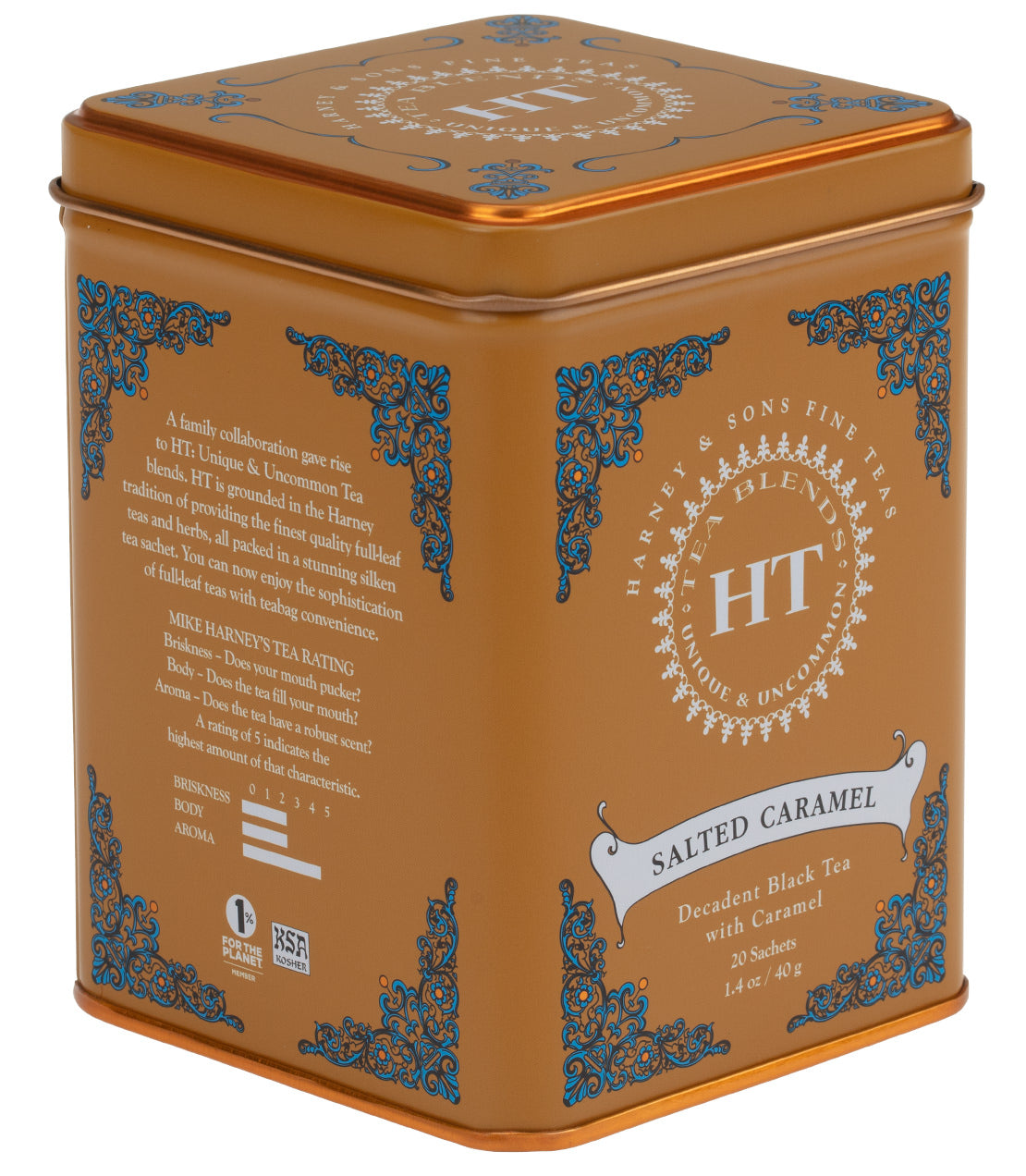 Salted Caramel · Black Tea | Harney & Sons