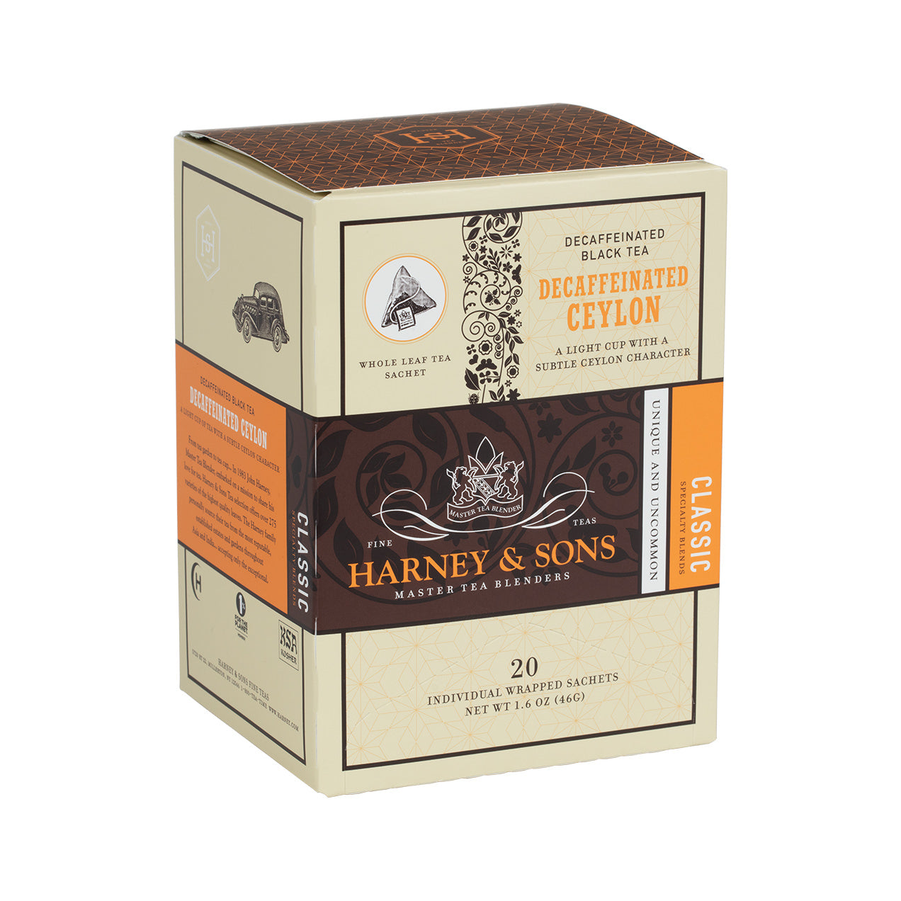 Decaf Ceylon · Black Tea (Caffeine Free) | Harney & Sons