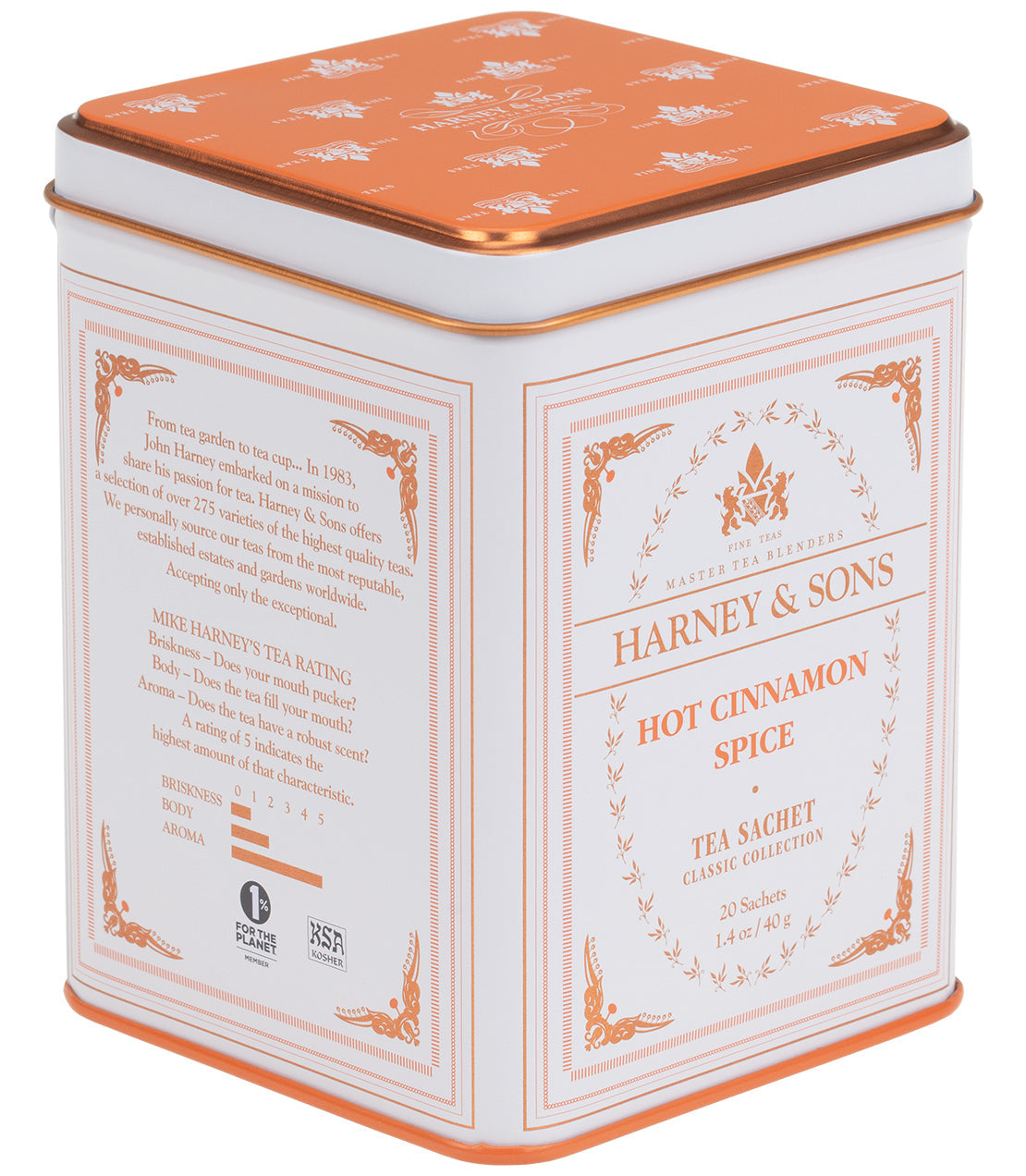 Hot Cinnamon Spice · Black Tea | Harney & Sons
