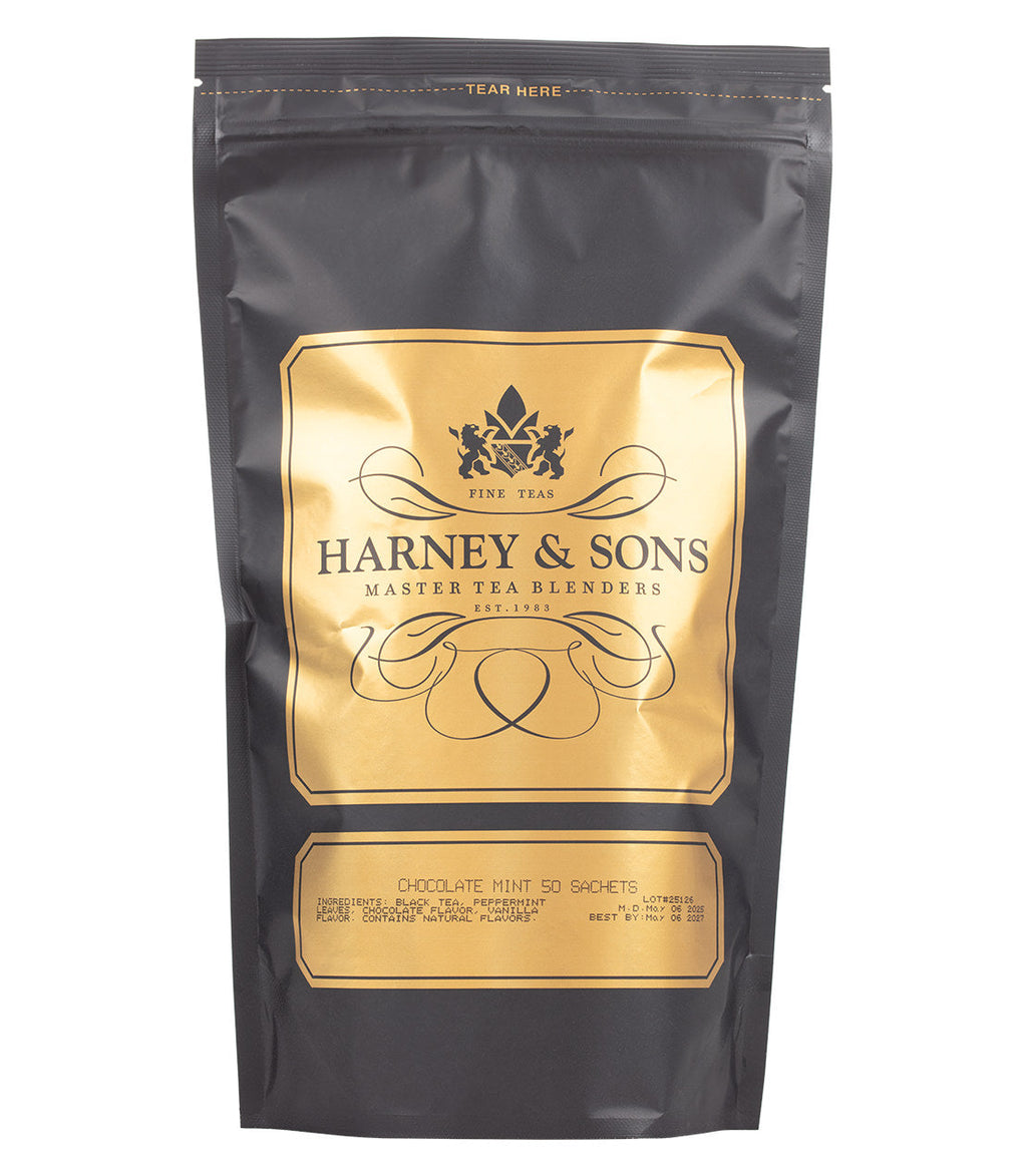 Chocolate Mint · Black Tea | Harney & Sons