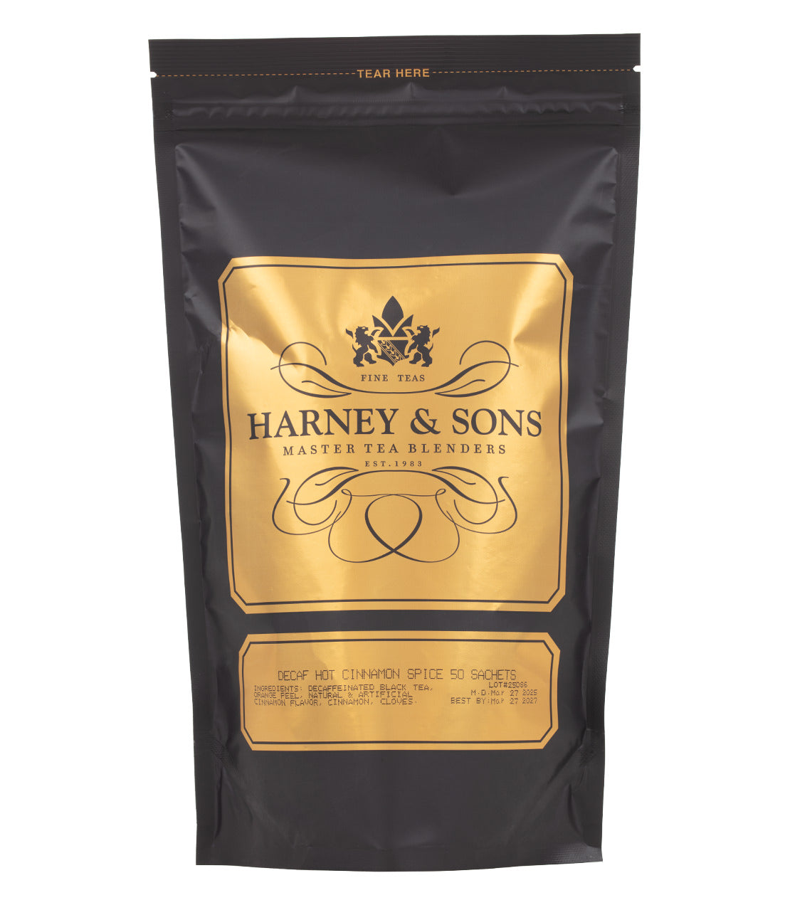 Decaf Hot Cinnamon Spice · Black Tea (Caffeine Free) | Harney & Sons