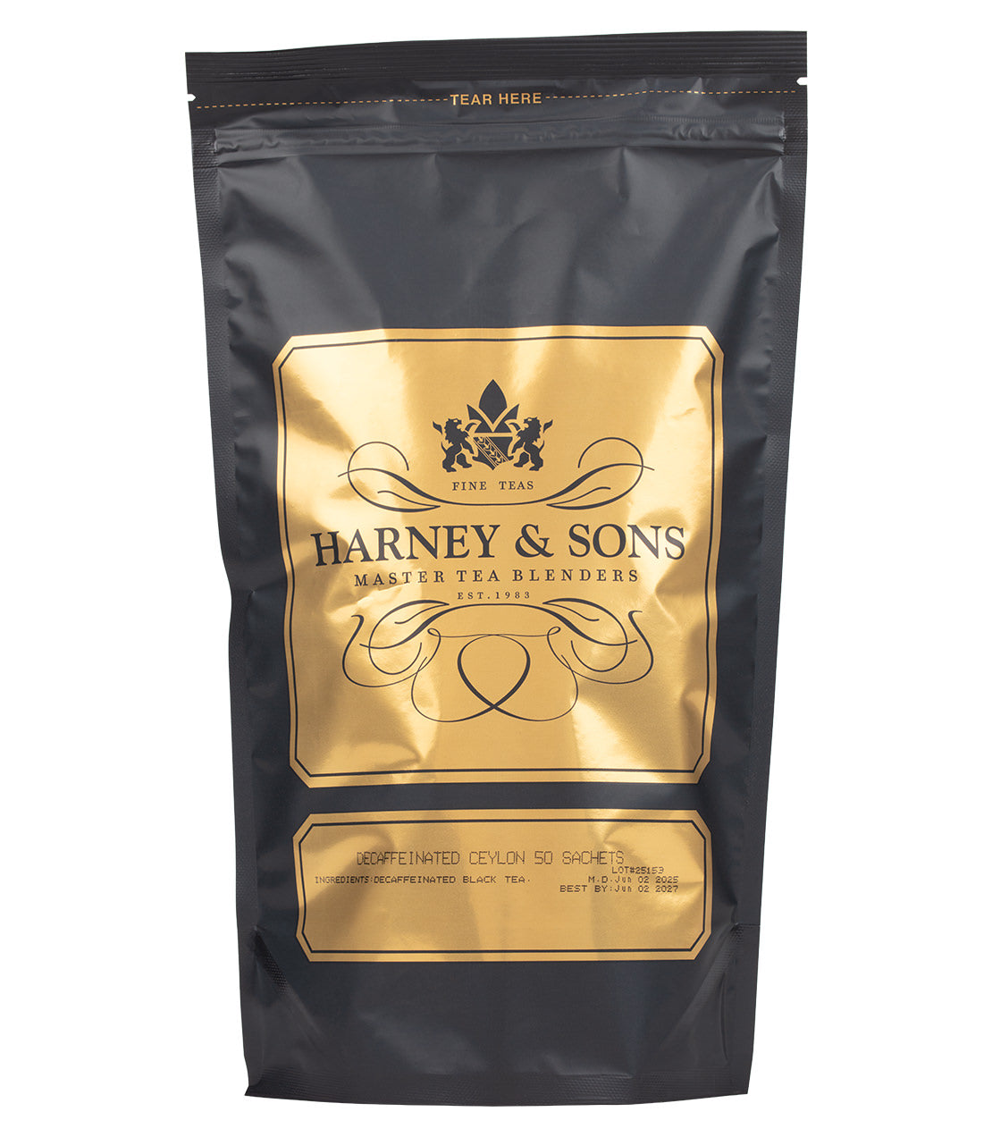 Decaf Ceylon · Black Tea (Caffeine Free) | Harney & Sons