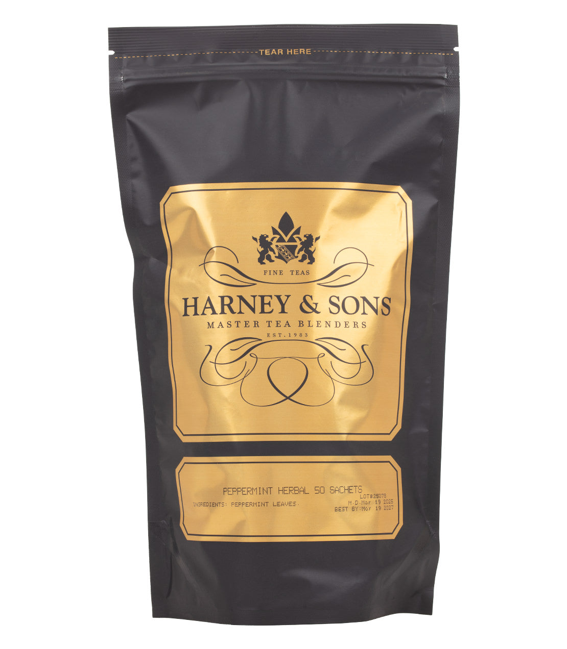 Peppermint Herbal · Herbal Tea (Caffeine Free) | Harney & Sons