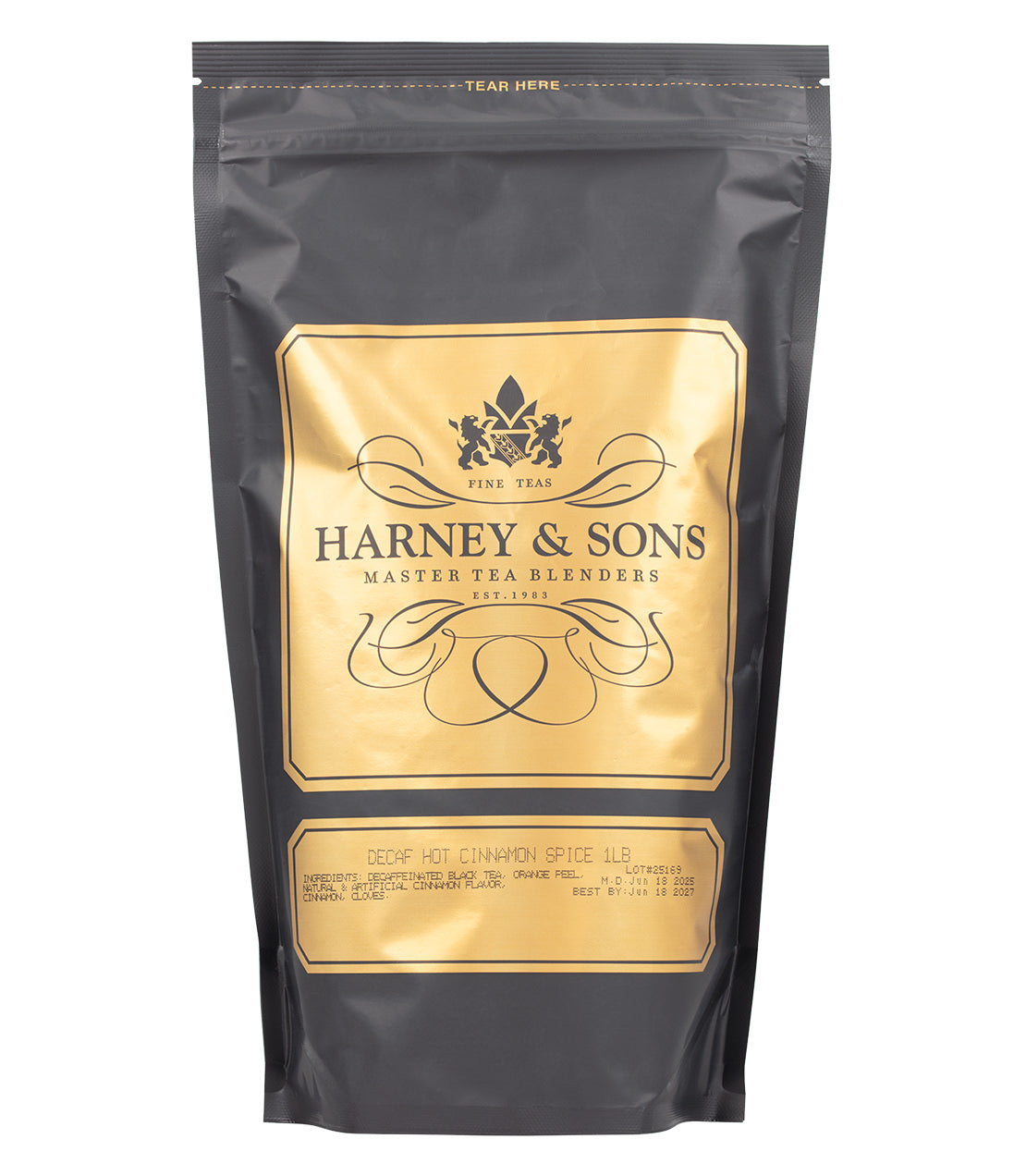 Decaf Hot Cinnamon Spice · Black Tea (Caffeine Free) | Harney & Sons