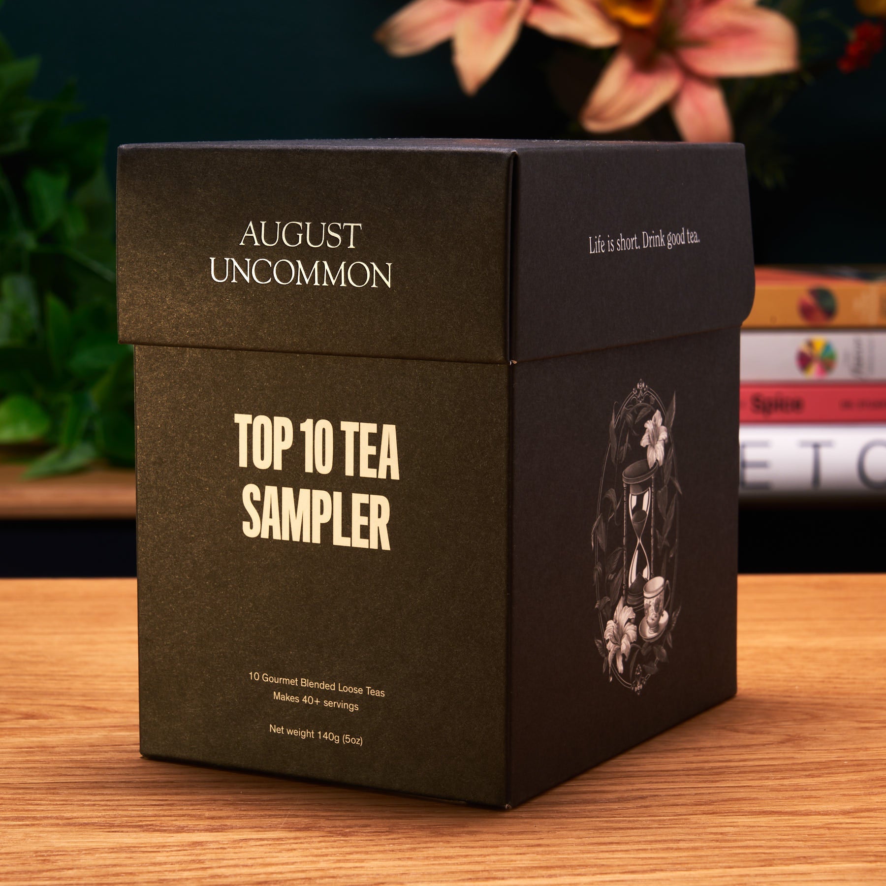 Top 10 Sampler · Taste Ten Trending Teas | August Uncommon Tea