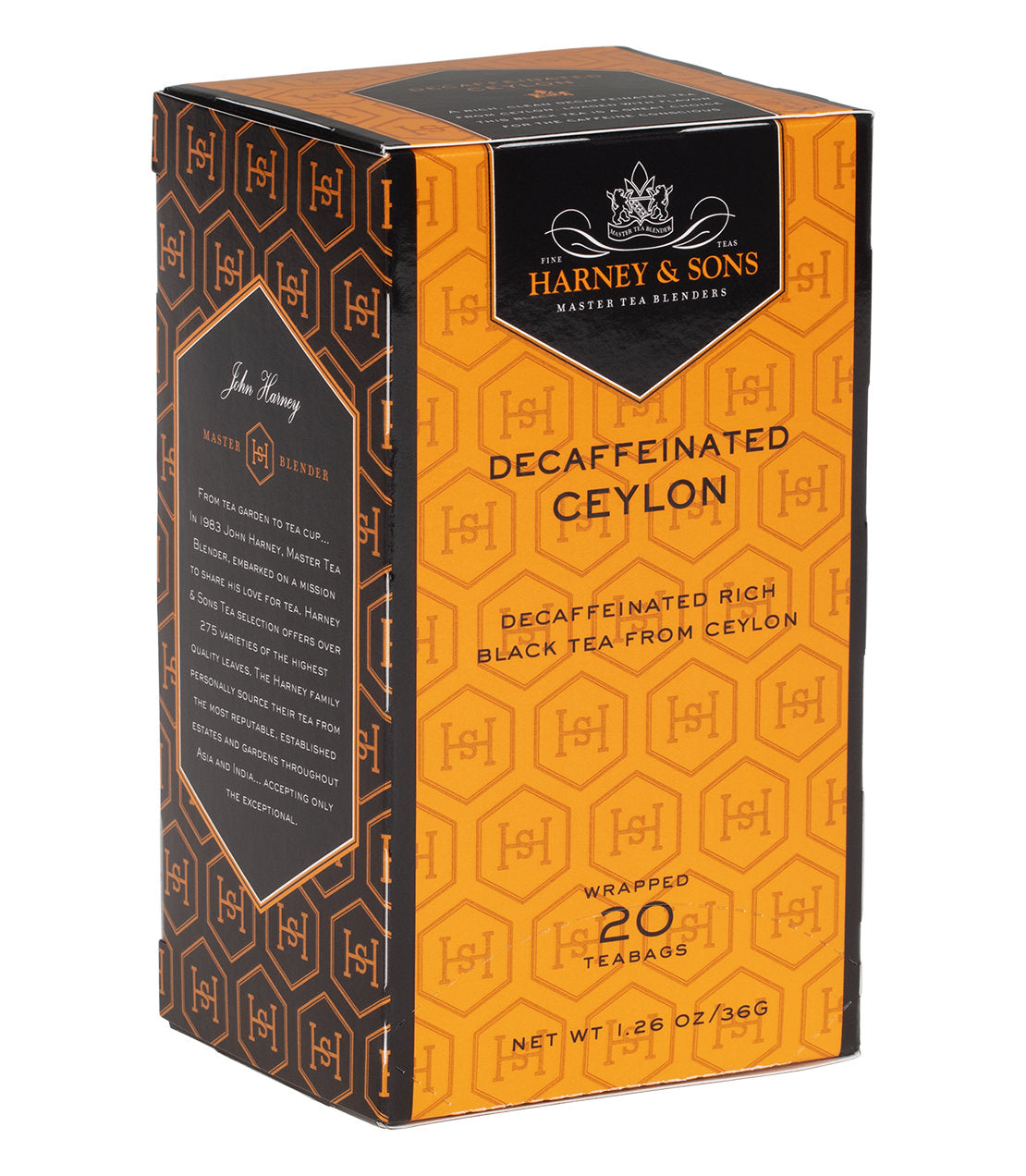 Decaf Ceylon · Black Tea (Caffeine Free) | Harney & Sons