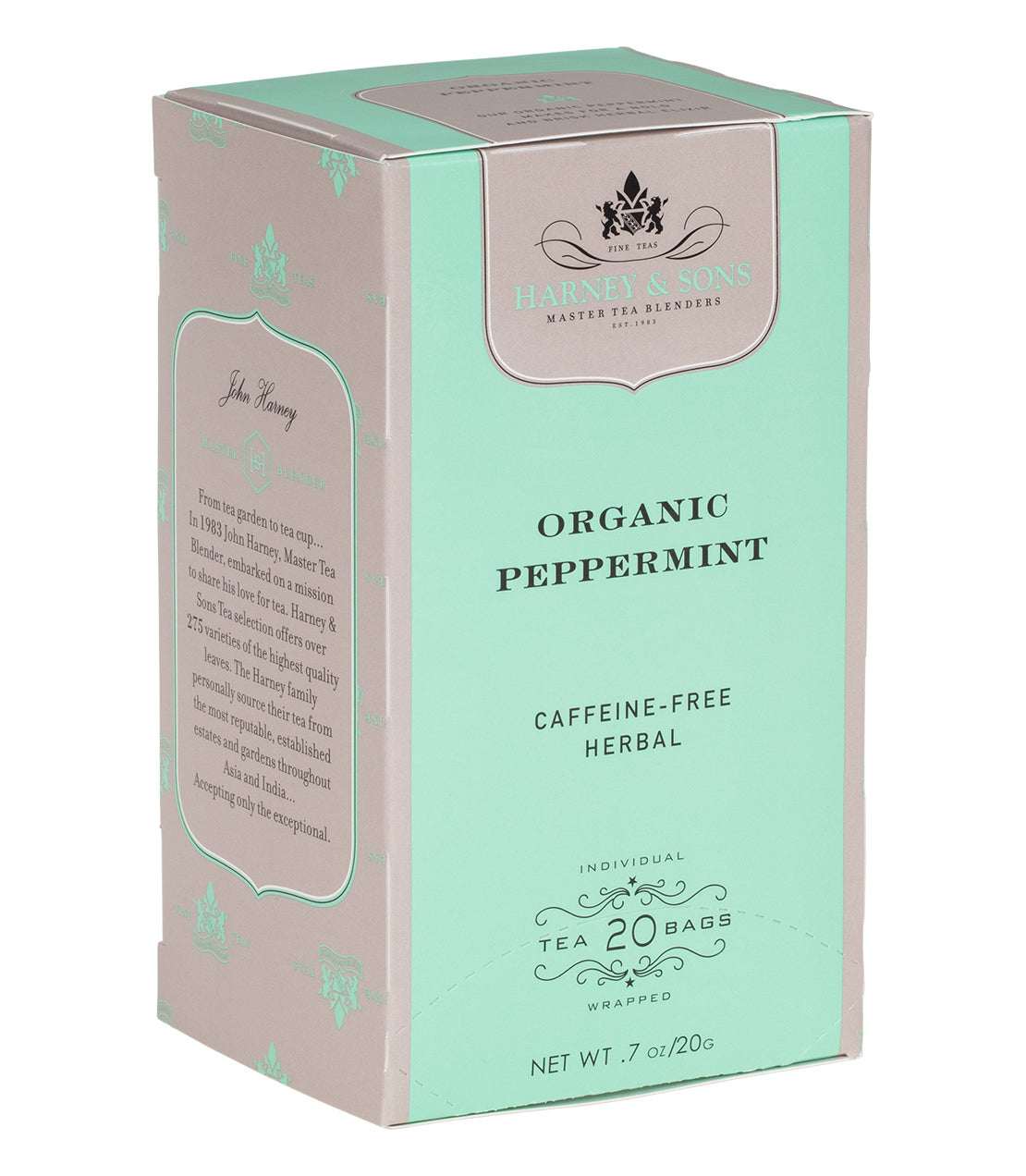 Organic Peppermint · Herbal Tea (Caffeine Free) | Harney & Sons