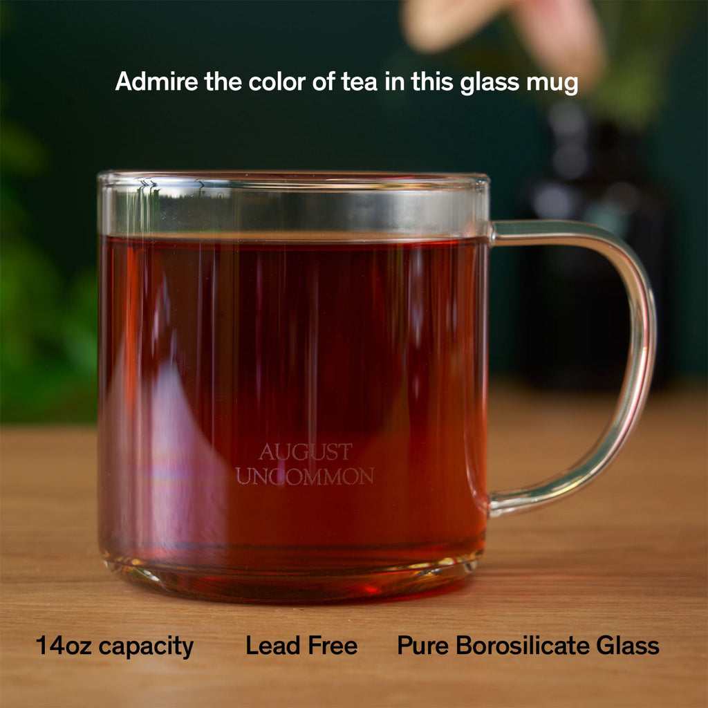 Glass Mug · Clear Elegance for Tea & Sipping | August Uncommon Tea