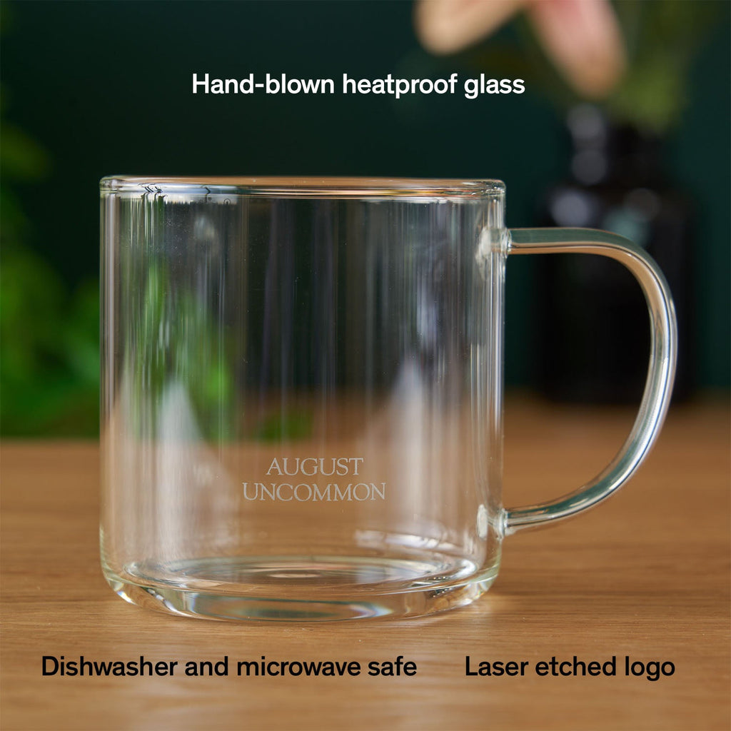 Glass Mug · Clear Elegance for Tea & Sipping | August Uncommon Tea