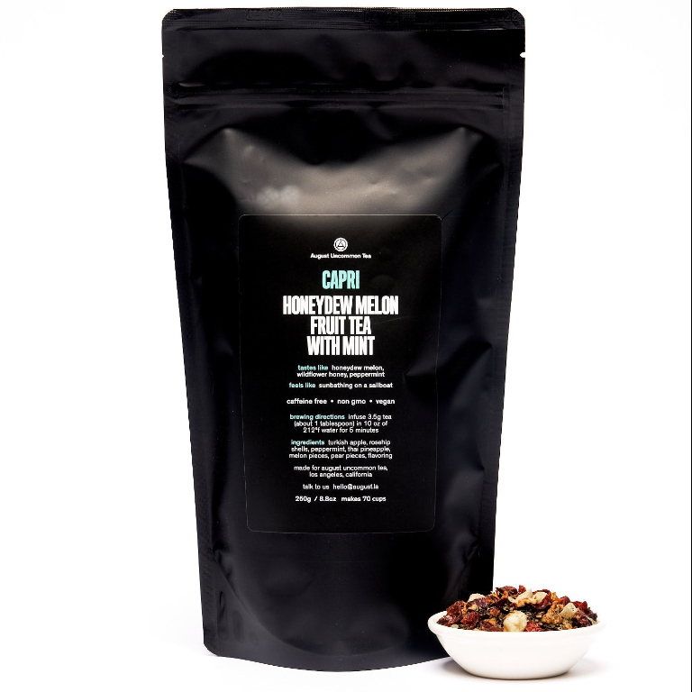 Capri · Honeydew Melon Mint (Caffeine Free) | August Uncommon Tea