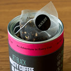 Jet Black · Roasty Coffee Black Tea Bags | August Uncommon Tea