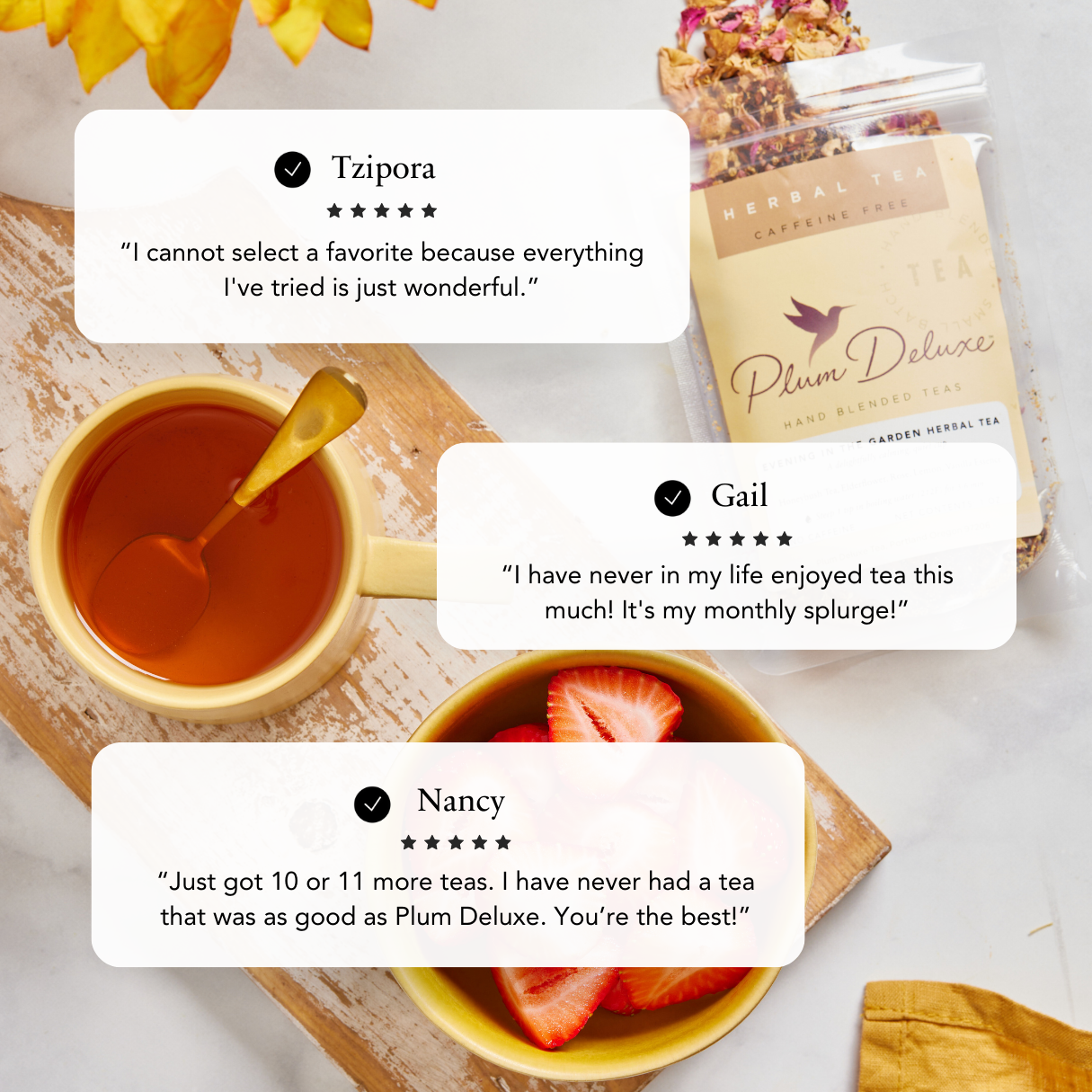 Stargazer Caramel Maté · Chai Blend | Plum Deluxe Tea