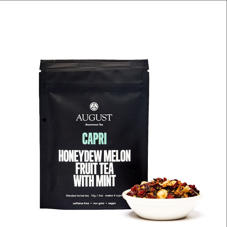 Capri · Honeydew Melon Mint (Caffeine Free) | August Uncommon Tea