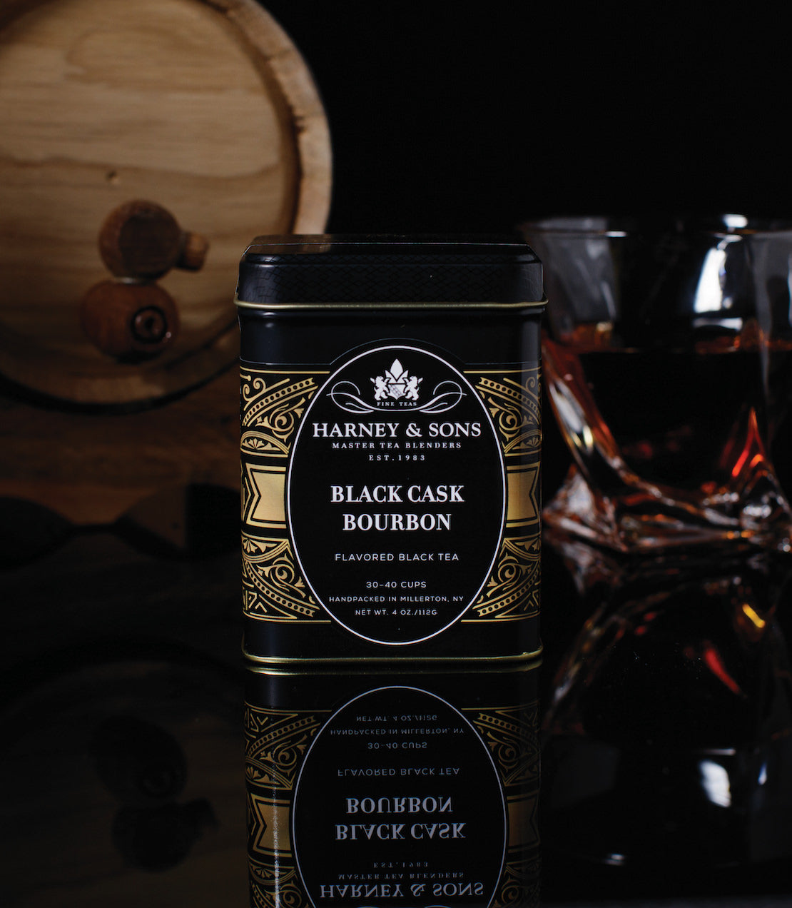Black Cask Bourbon · Black Tea | Harney & Sons