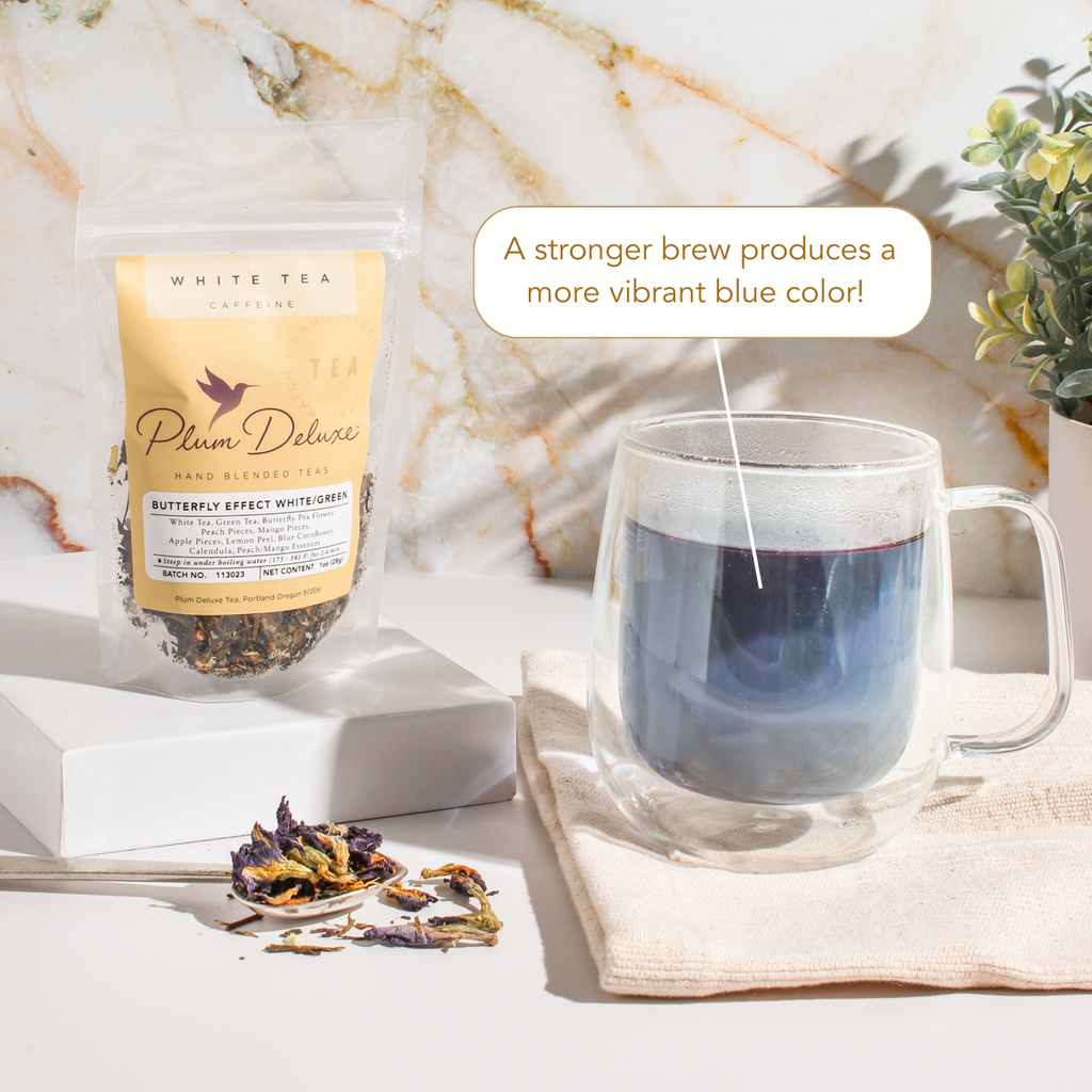 Butterfly Effect · Green & White Tea Blend | Plum Deluxe Tea
